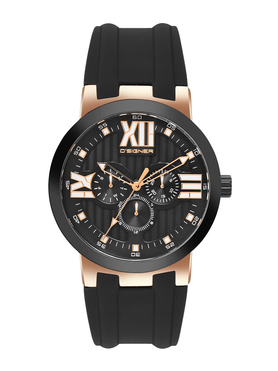 Buy MONT NEO Men Dial & Leather Straps Analogue Multiple Time Zone
