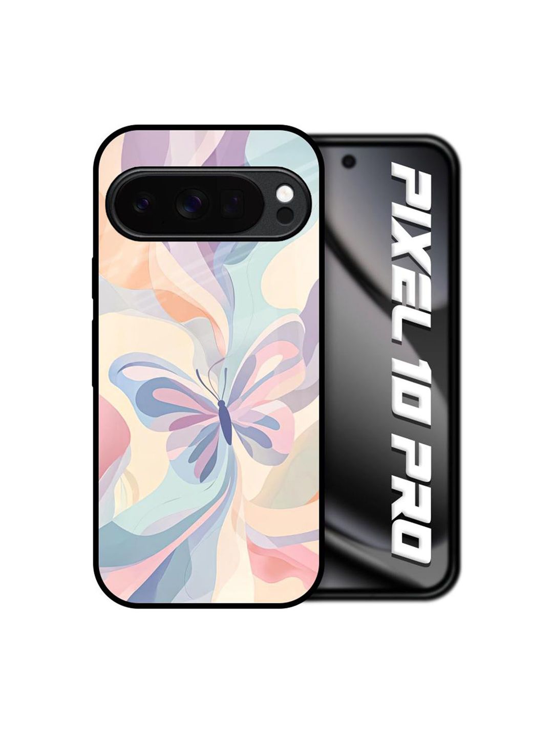 QRIOH Wings Printed Silicone Google Pixel 10 Pro 5G Back Case