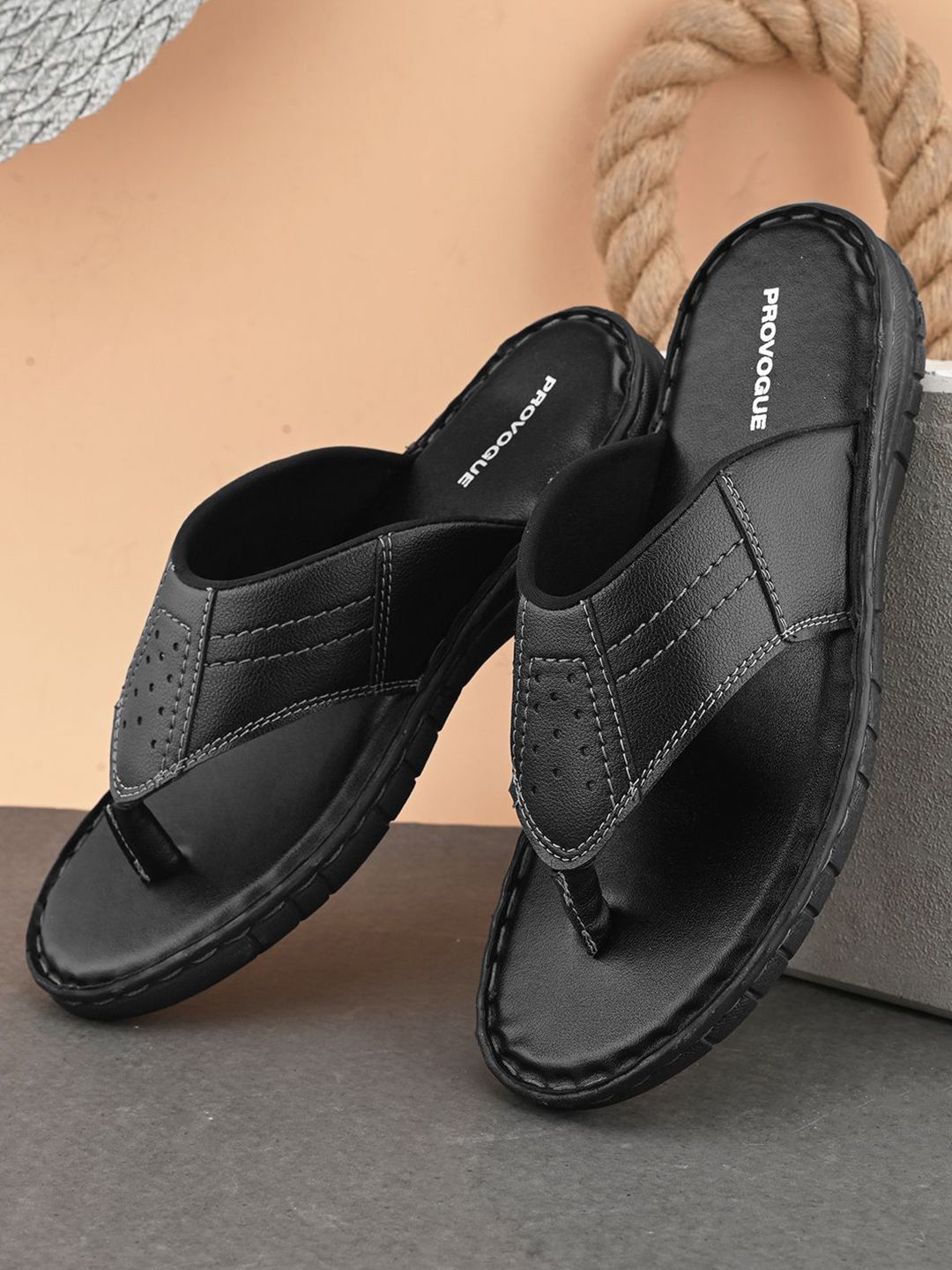 Provogue Men Comfort Slip-On Sandals
