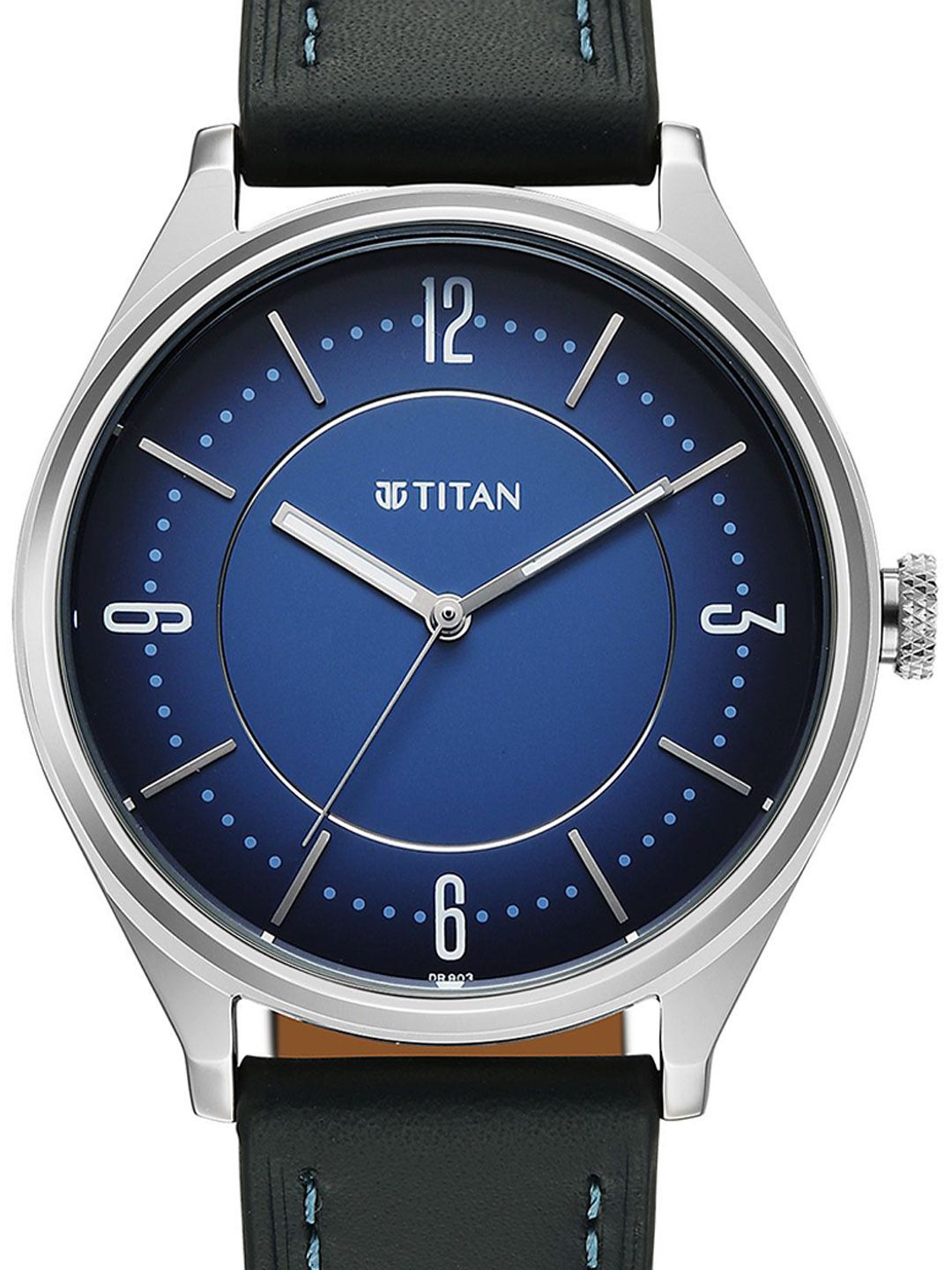 Buy Titan Men Neo Basics II Quartz Blue Round Dial Watch