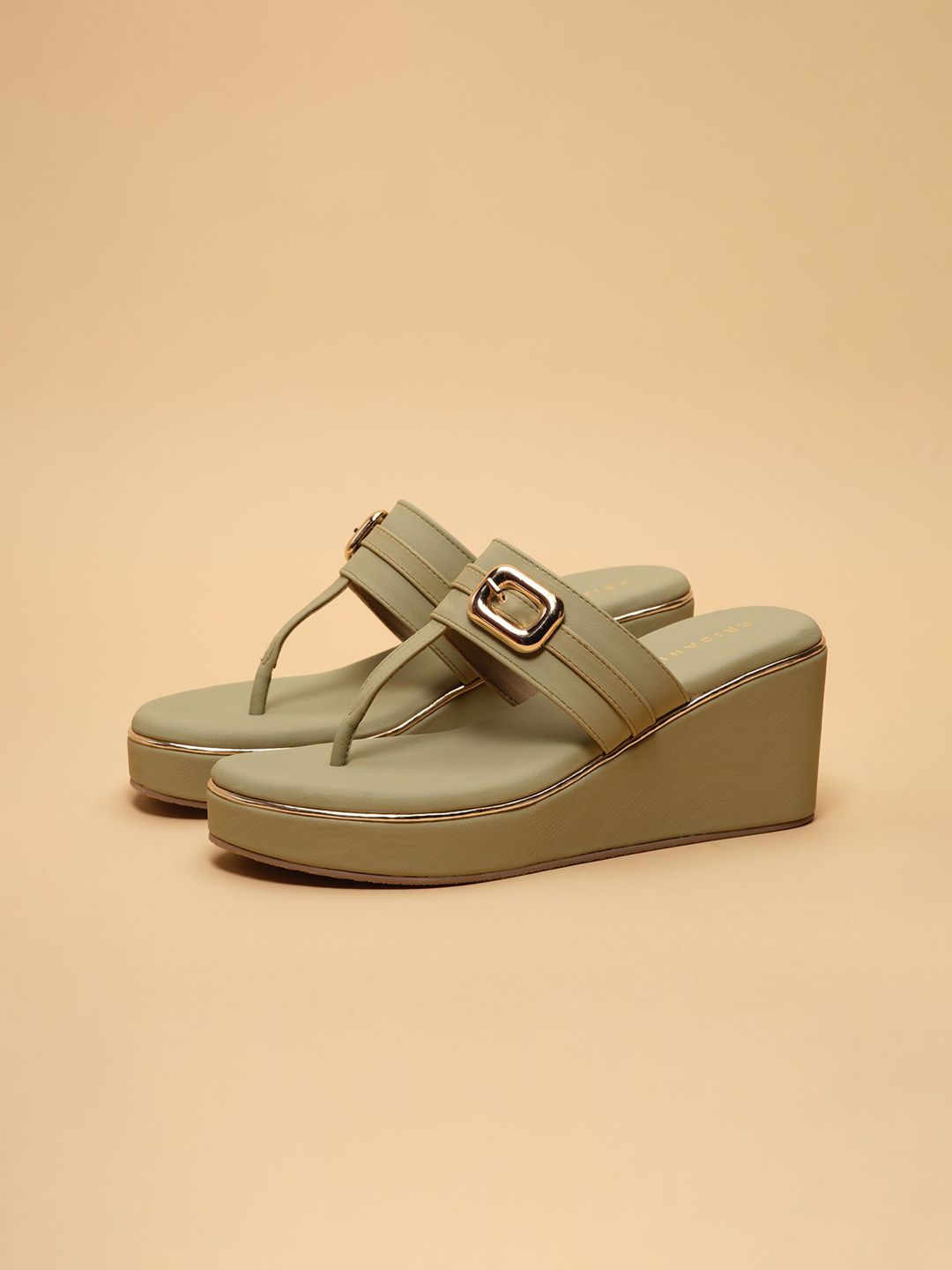 ERIDANI Evlyn Casual Wedges Heel Sandals