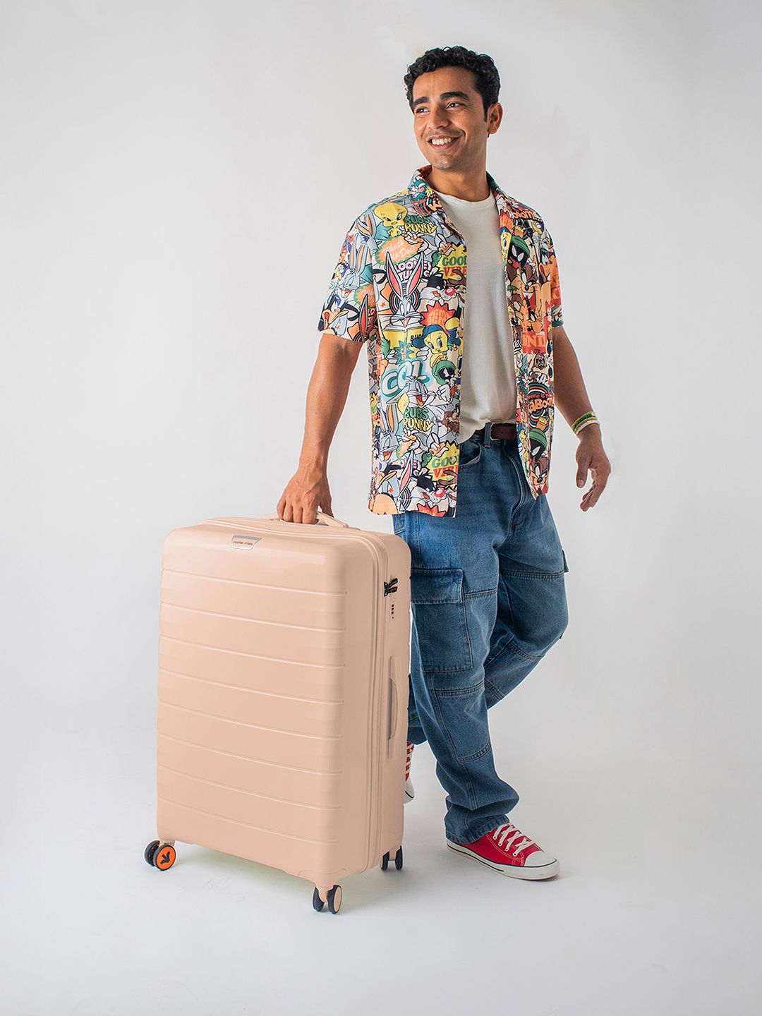 Buy Nasher Miles Vienna Polypropylene Large Cool Mint Trolley Bag