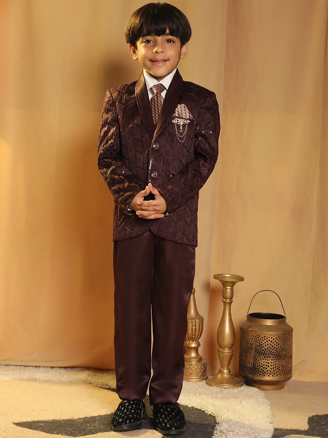 Pro-Ethic STYLE DEVELOPER Boys Single-Breasted Five Pieces Suit