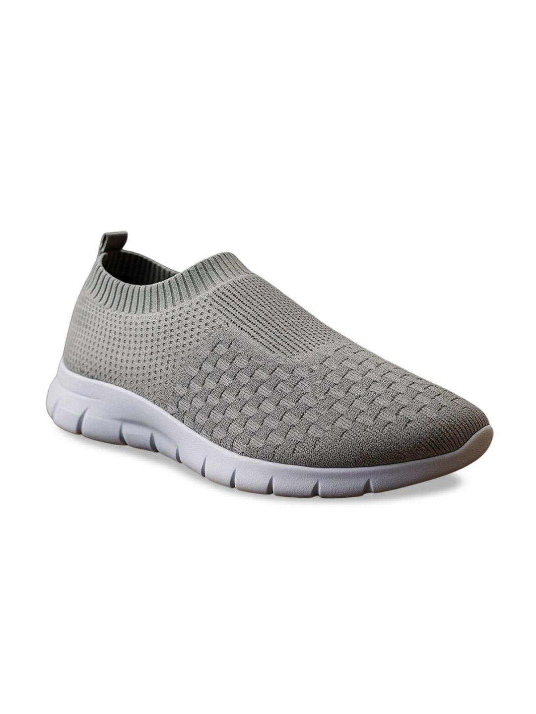 KRAASA Men Textile Running Lightweight Slip-On Non-Marking Shoes