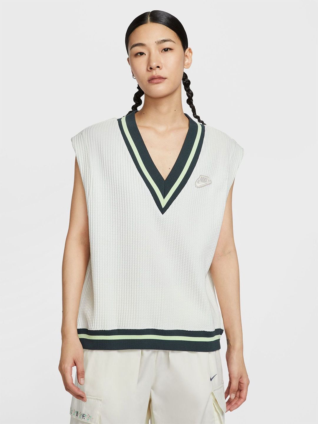 Nike Nike Sportswear Women's Waffle-Knit Vest Sweatshirt