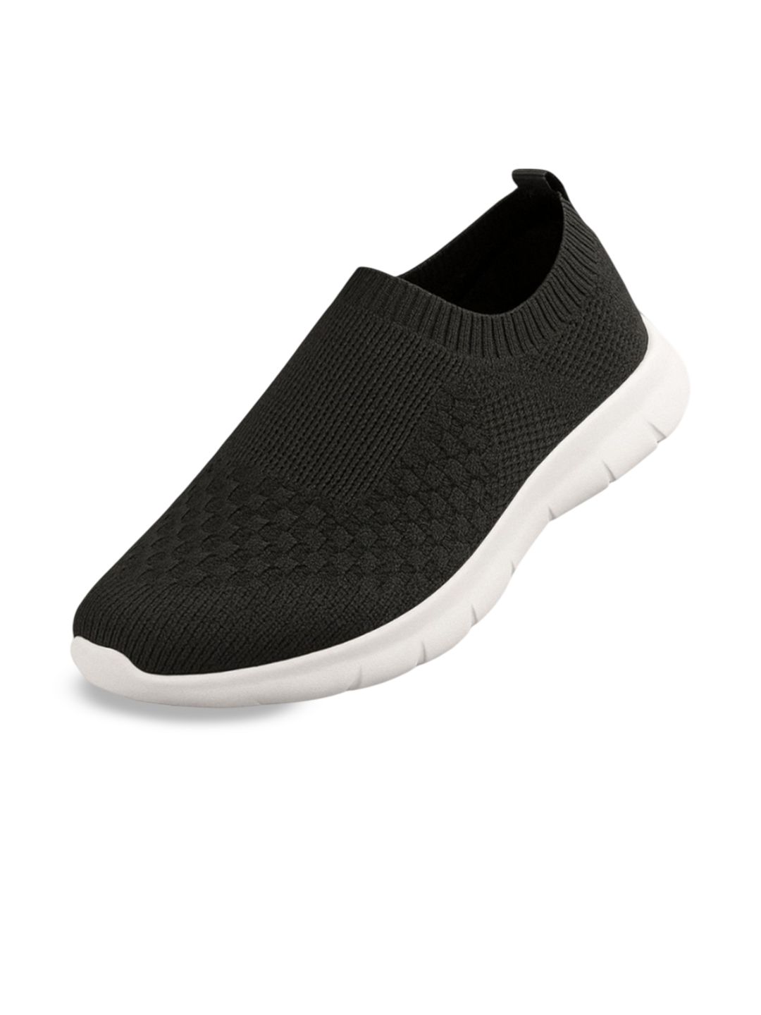 KRAASA Men Textile Running Lightweight Slip-On Non-Marking Shoes
