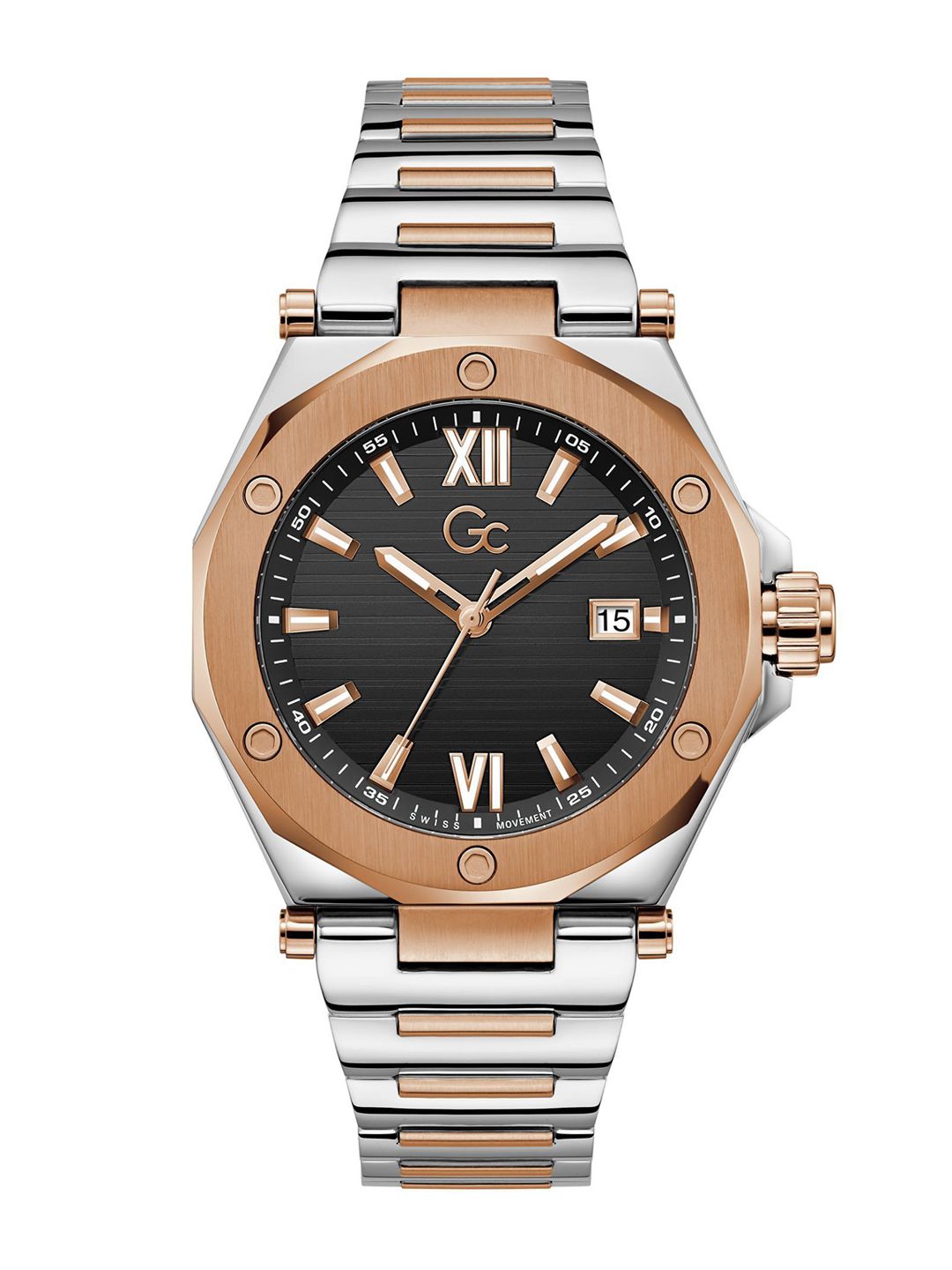 Buy Guess Collection Round 42mm Blue Dial Analog Men Watch