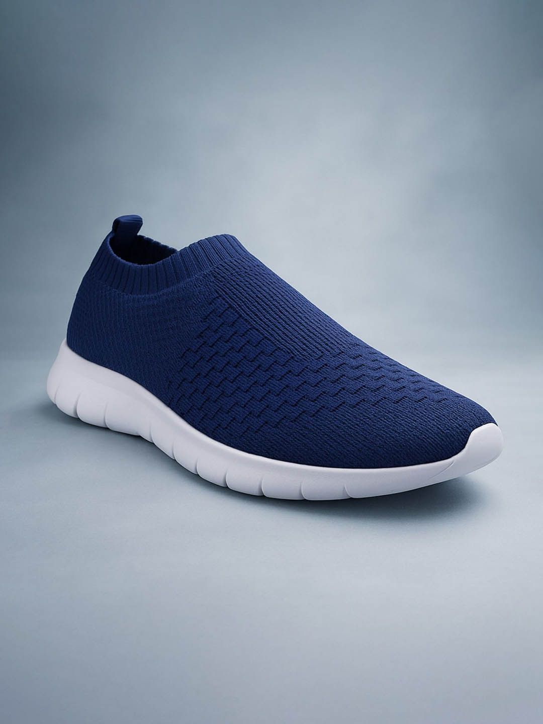KRAASA Men Textile Running Lightweight Slip-On Non-Marking Shoes