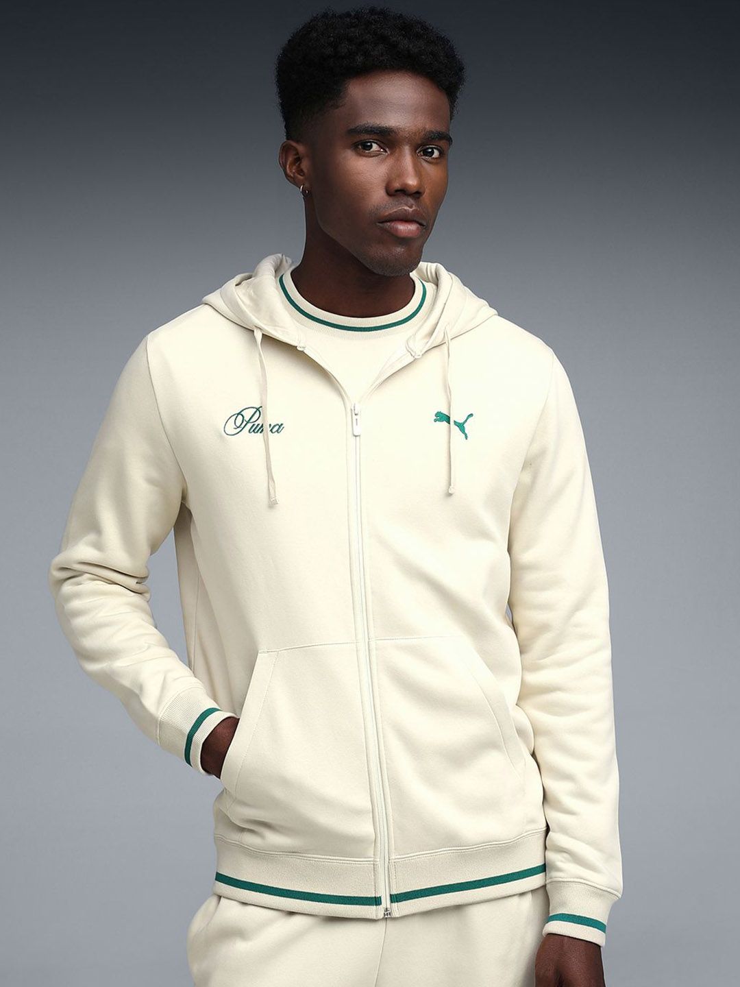 Puma Wardrobe Essentials Men's Hooded Sweat Jacket