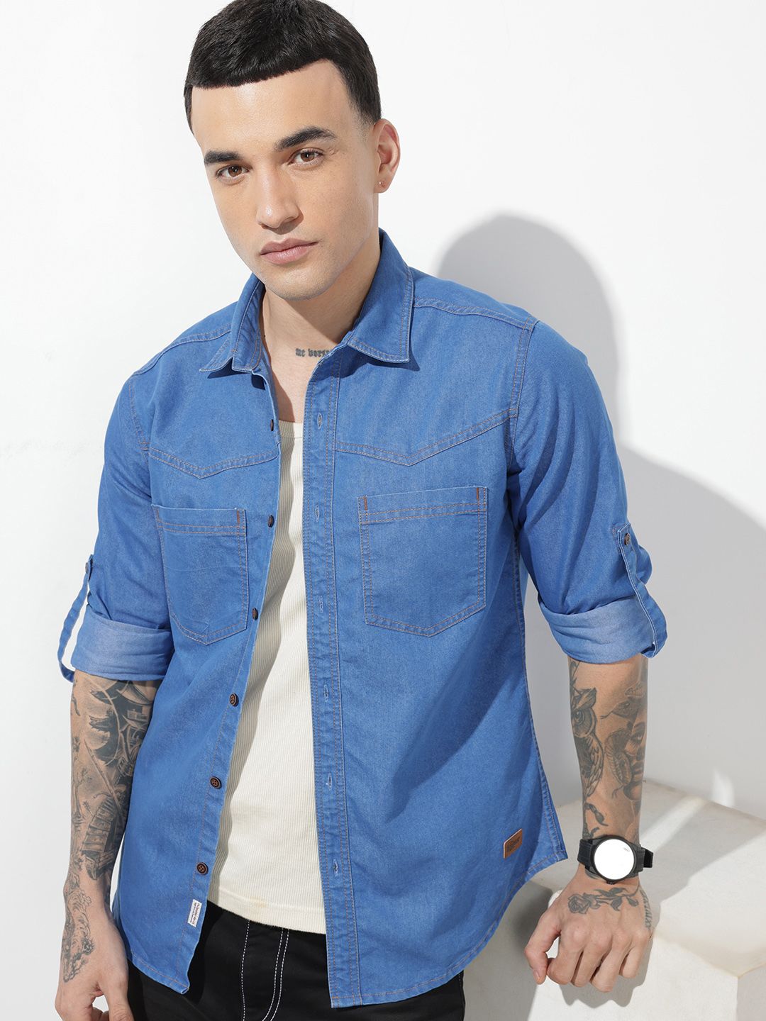 The Roadster Life Co. Denim Casual Shirt