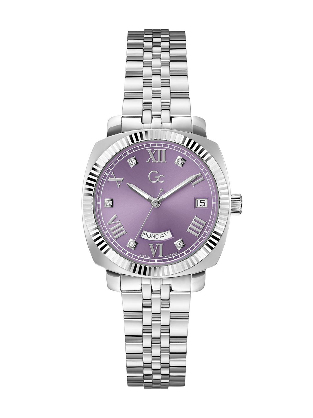 Buy Guess Collection Square 34mm Green Dial Analog Women Watch