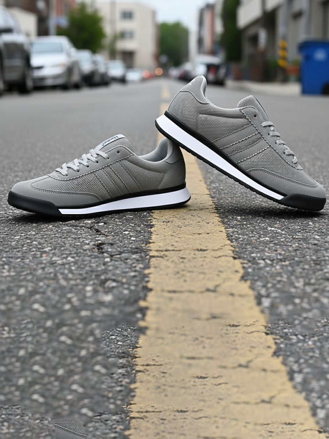 HIROLAS Men Mesh Running Sports Shoes