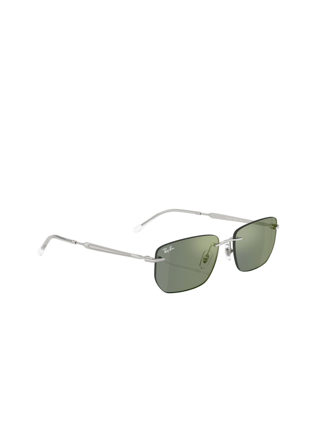 Buy RAY-BAN Unisex Polarized Grey Lens Irregular Sunglasses