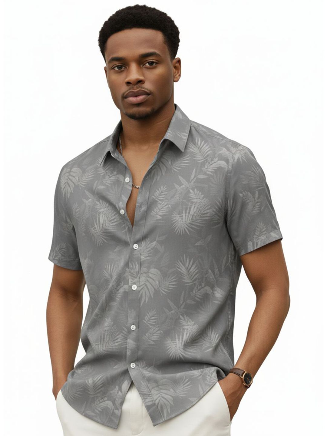 Buy R.Code by The Roadster Lifestyle Co. Men Floral Printed Spread