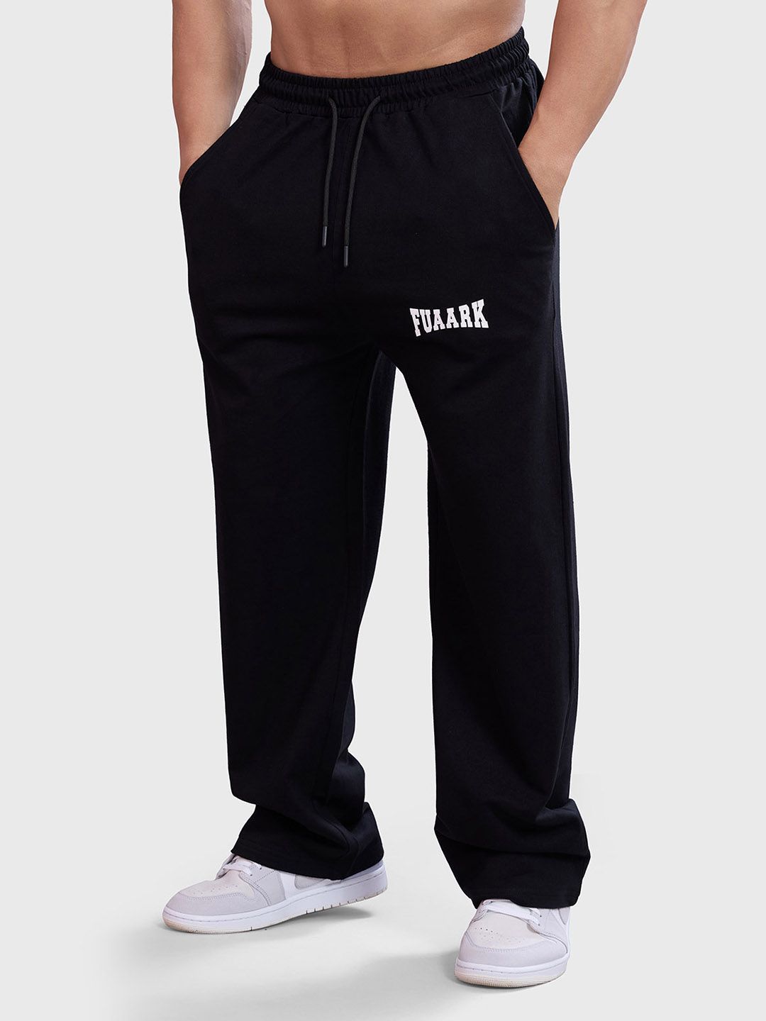 Buy FUAARK Men Bonegrid Straight Tracks Oversized Bold Graphic