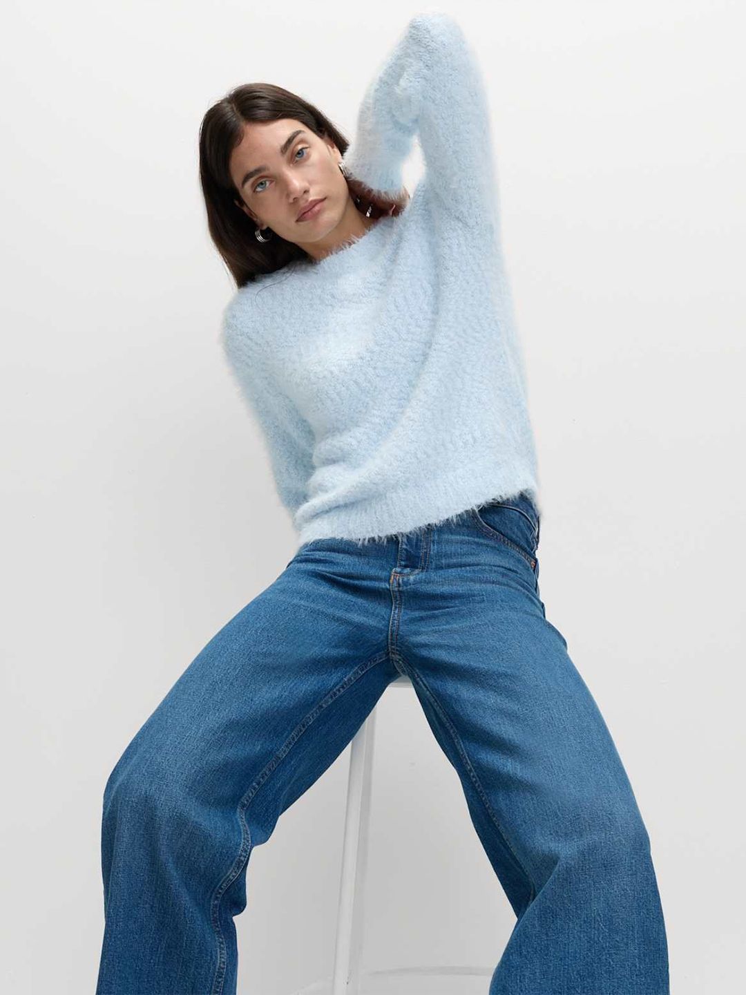 Marks & Spencer Marks & Spencer Textured Crew Neck Jumper