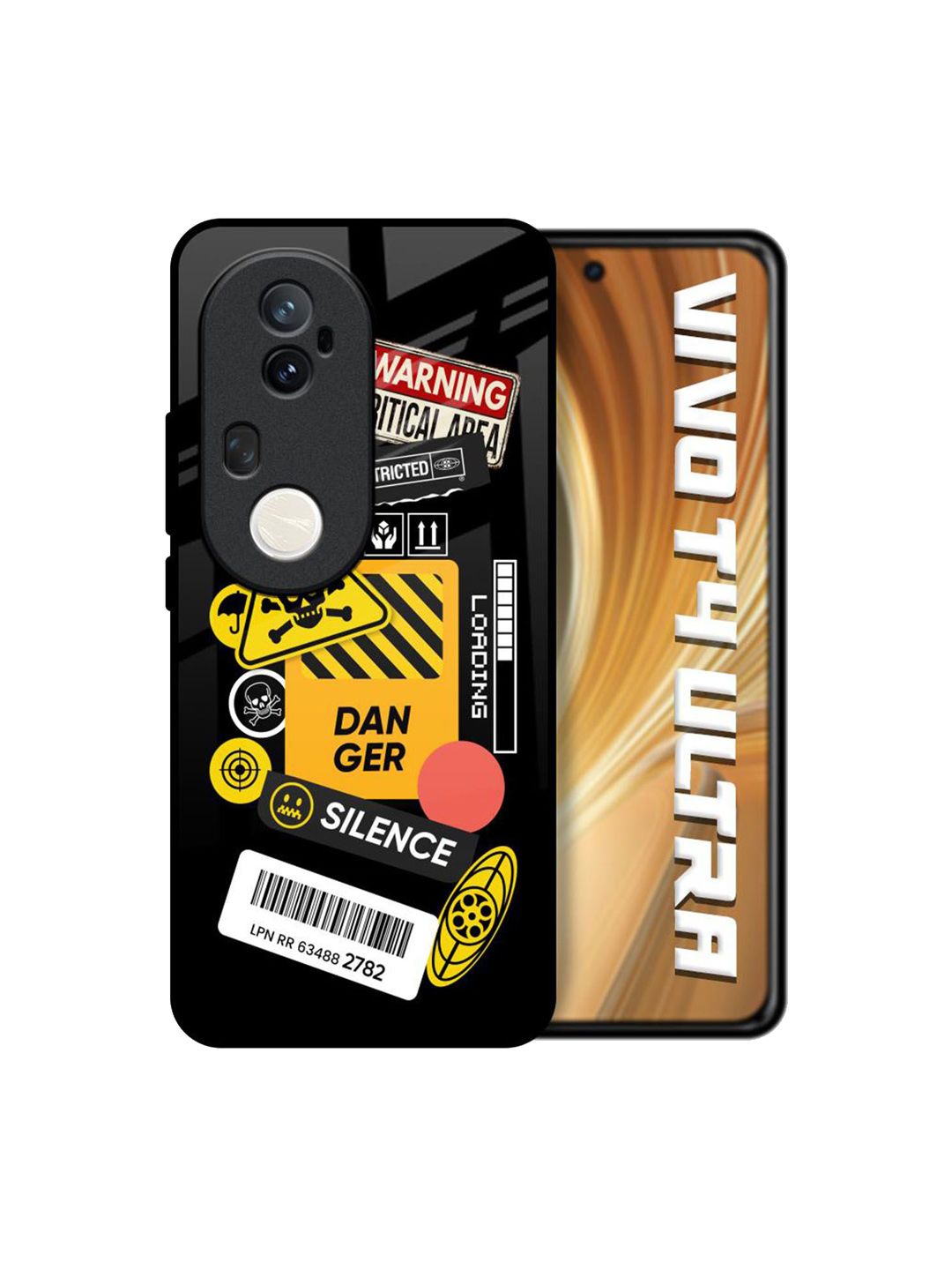 QRIOH Typography Printed Impact Resistant Vivo T4 Ultra 5G Silicone Back Case