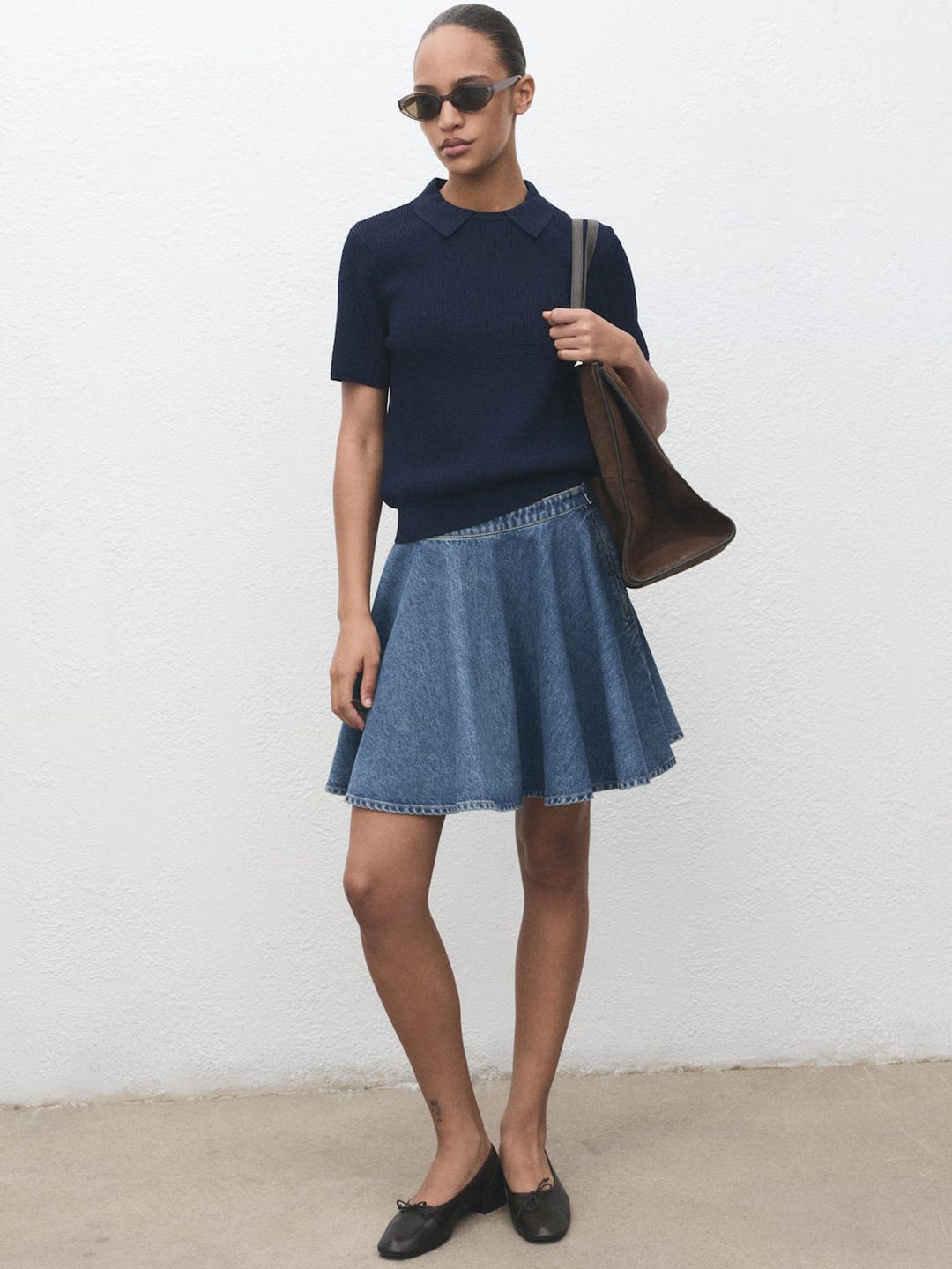 Short Denim Skirt