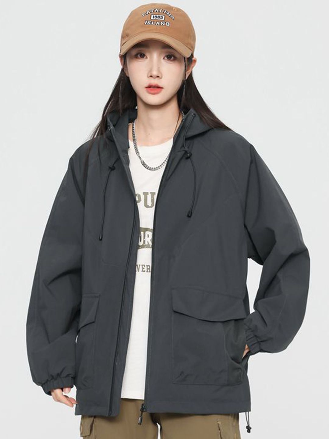 StyleCast x Revolte Men Hooded Zip Detail Padded Jacket