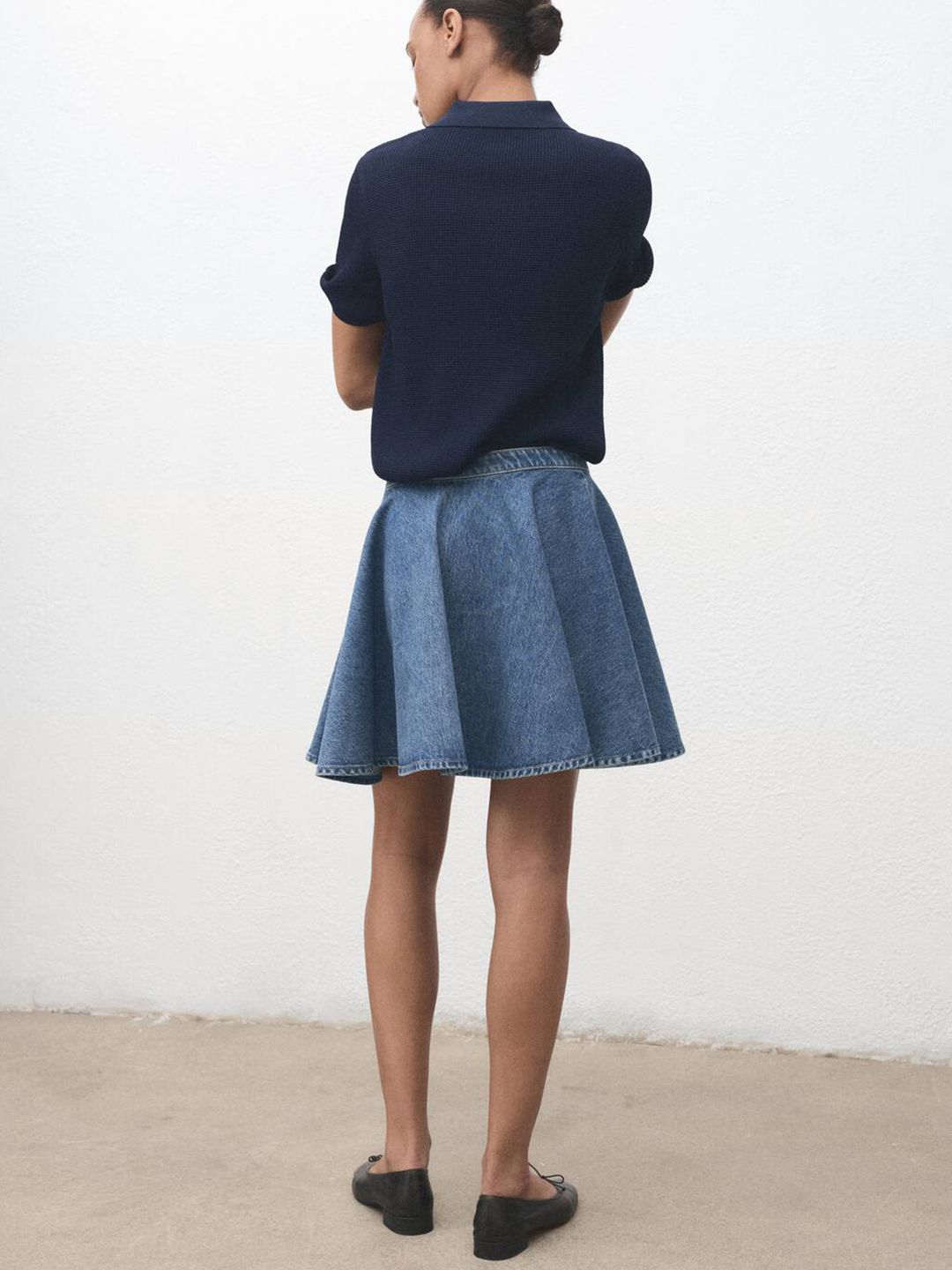 Short Denim Skirt