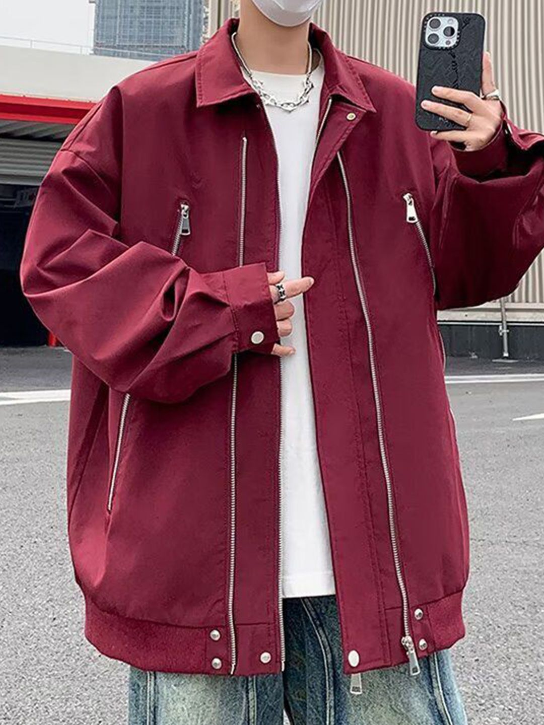 StyleCast x Revolte Men Open Front Jacket