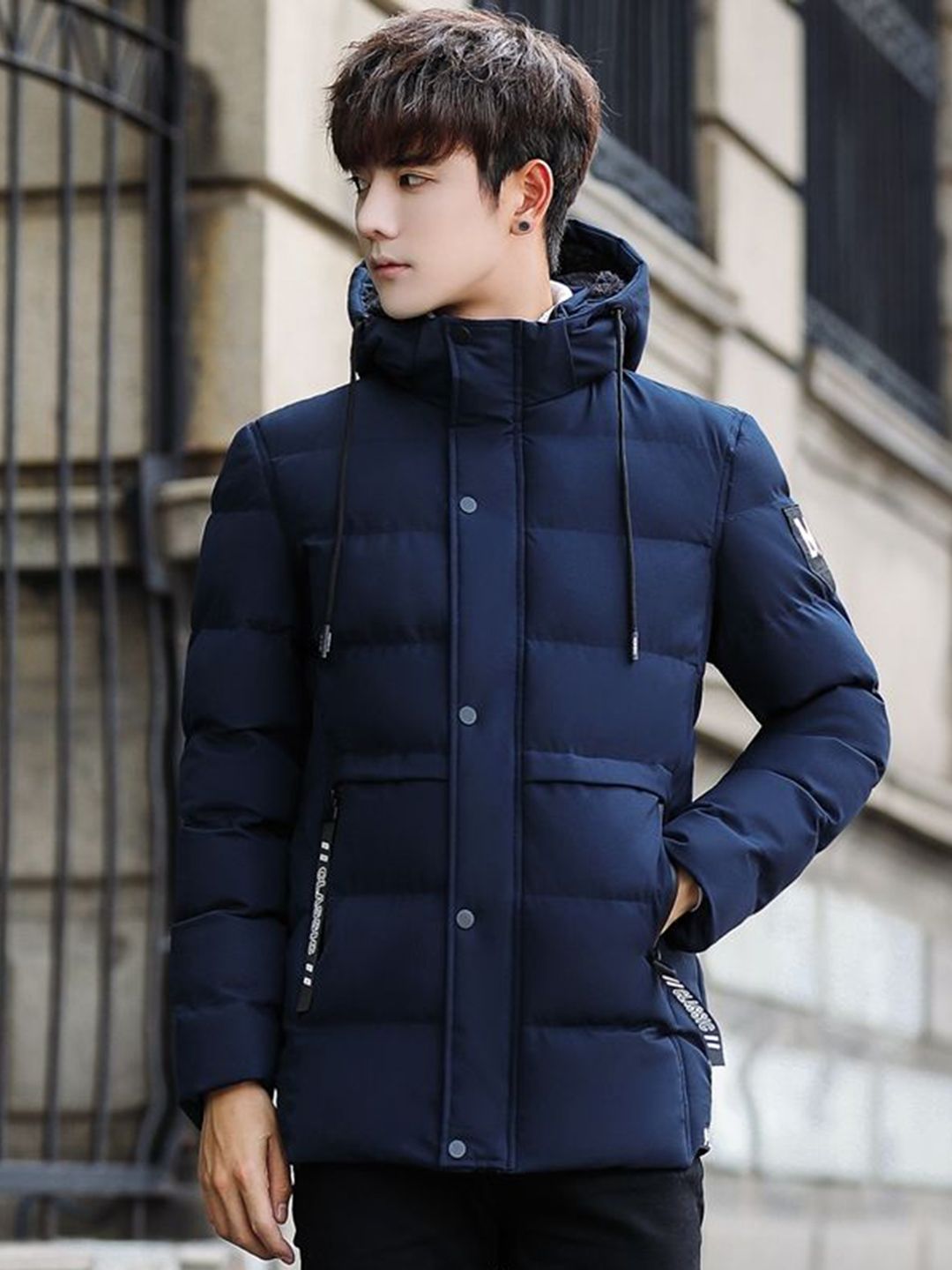 StyleCast x Revolte Men Insulator Outdoor Padded Jacket