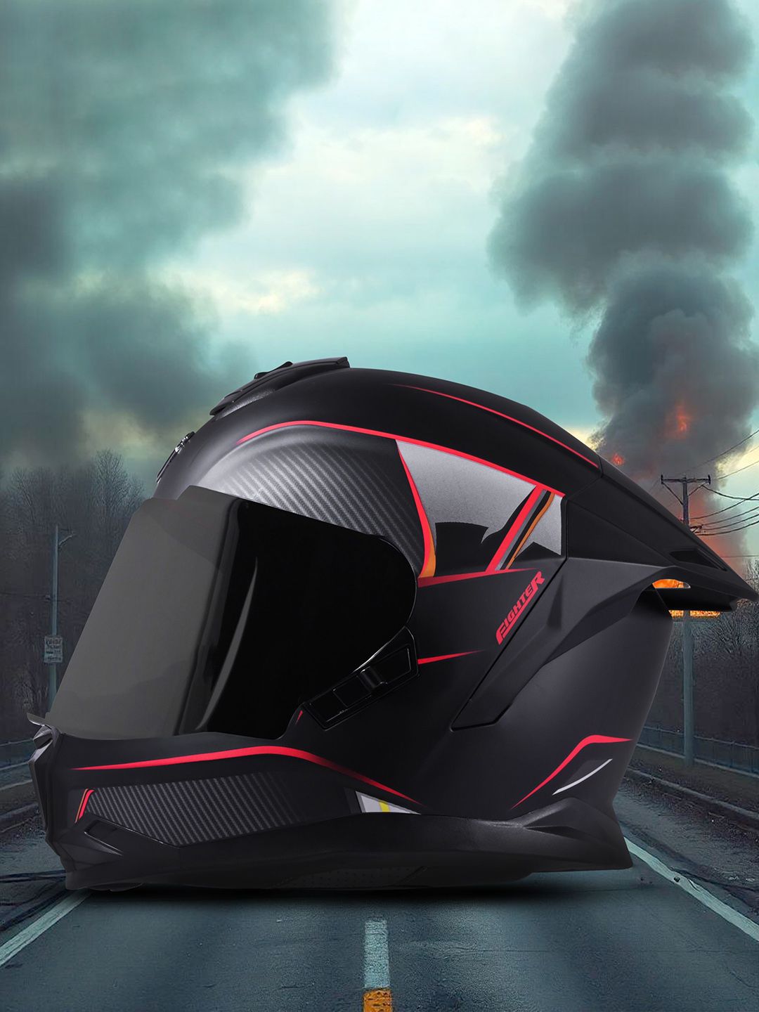 Steelbird Men Scratch Resistant Helmet