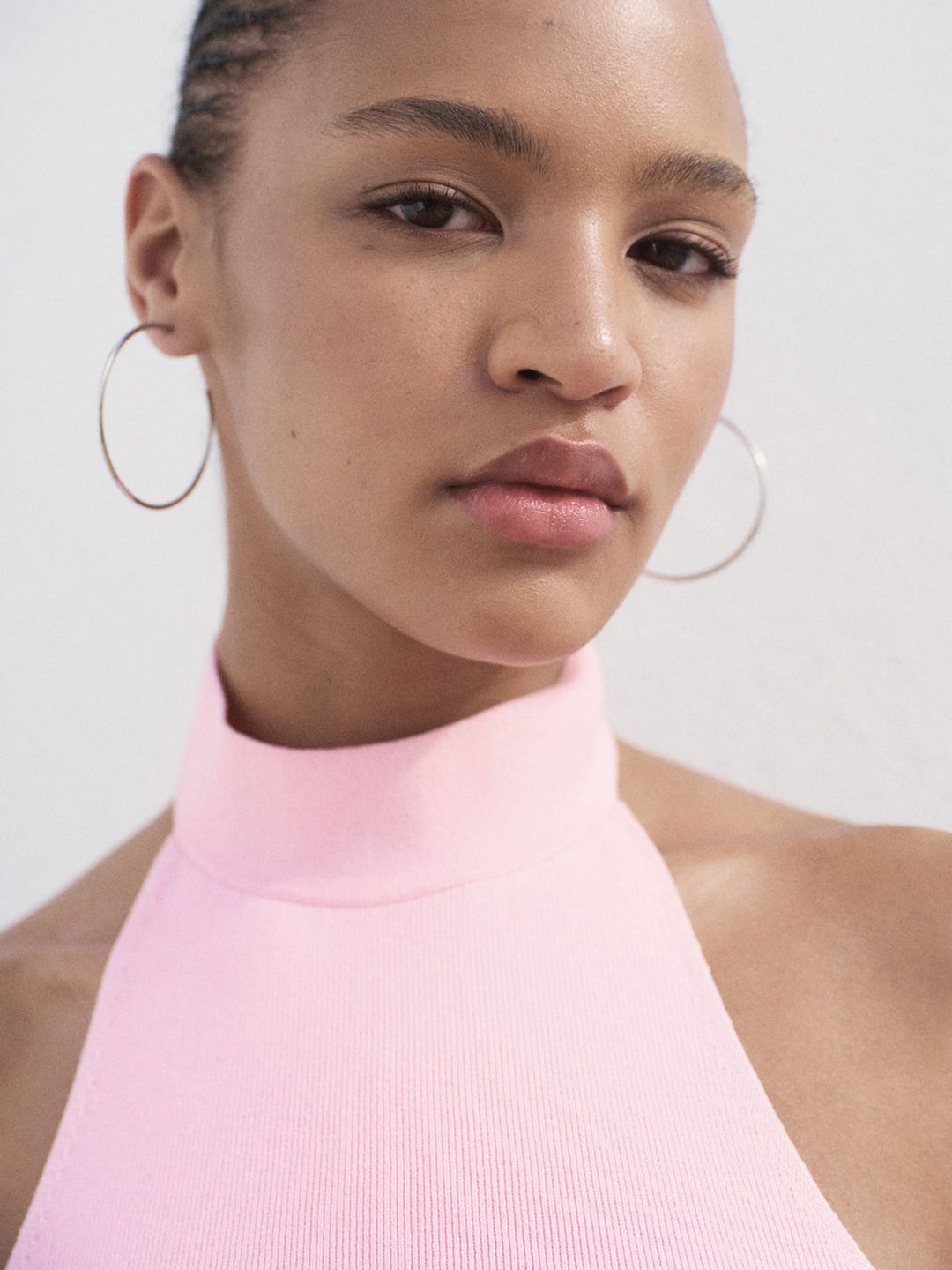 Halter Neck Fitted Top