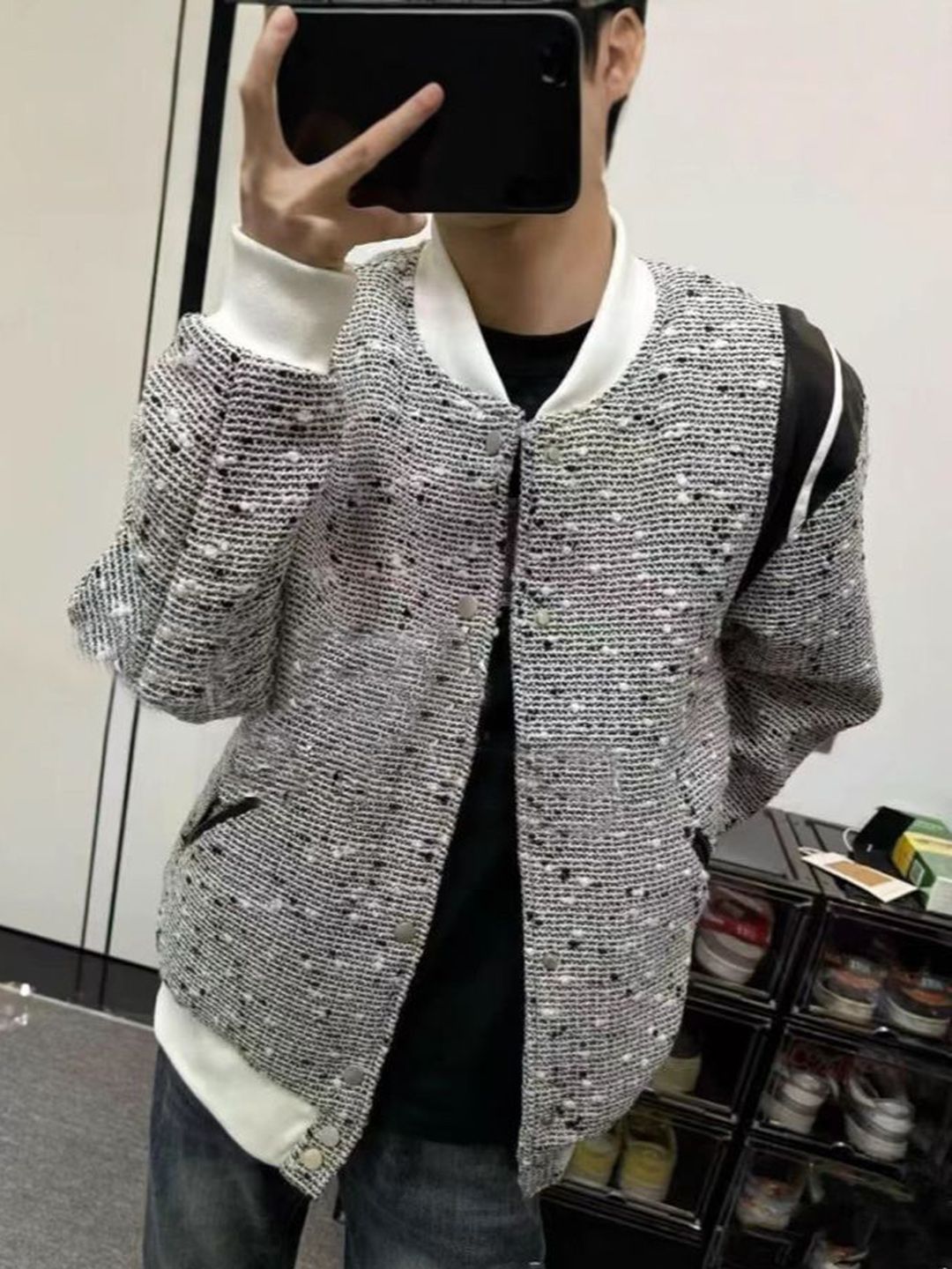 StyleCast x Revolte Men Open Front Jacket
