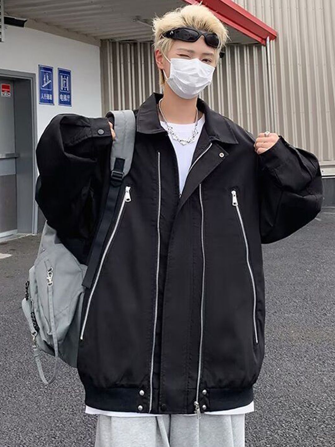 StyleCast x Revolte Men Open Front Jacket