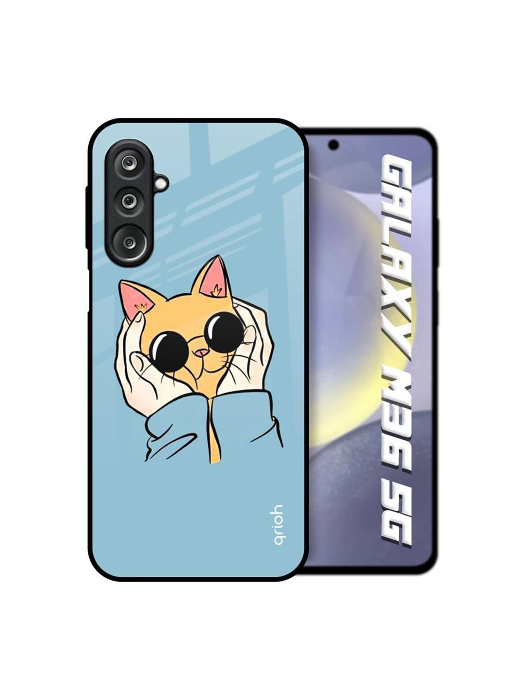 QRIOH Quirky Printed Samsung Galaxy M36 5G Silicone Back Case