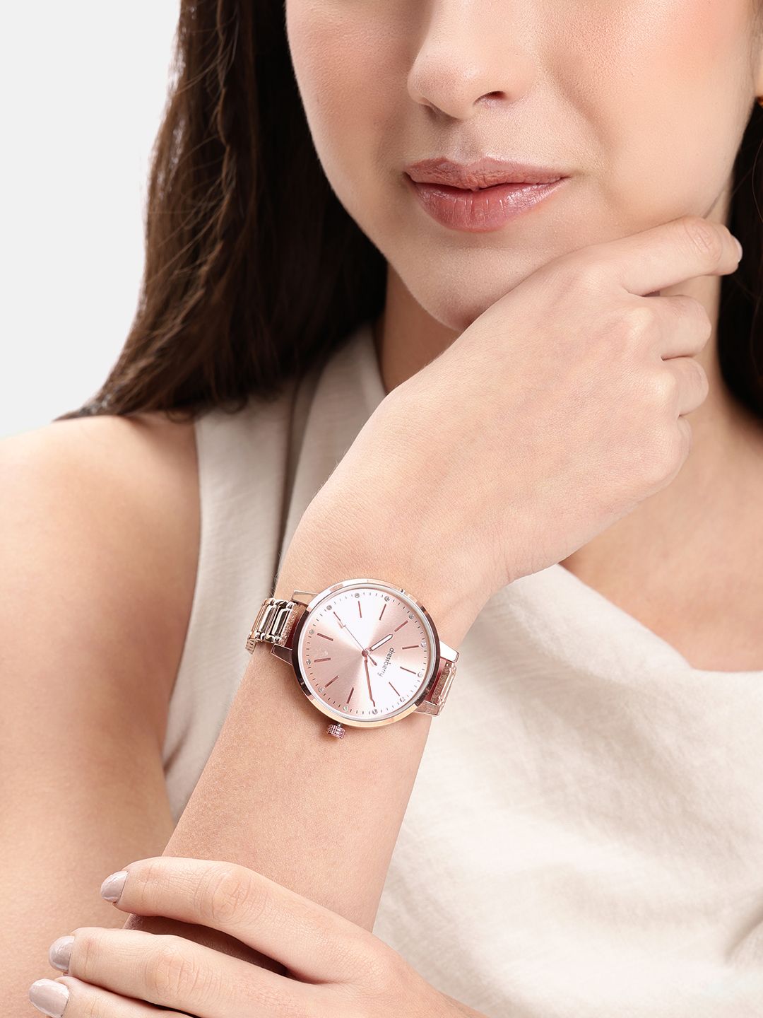 DressBerry Women Luxe Analogue Watch - DBLuxe-612-RG