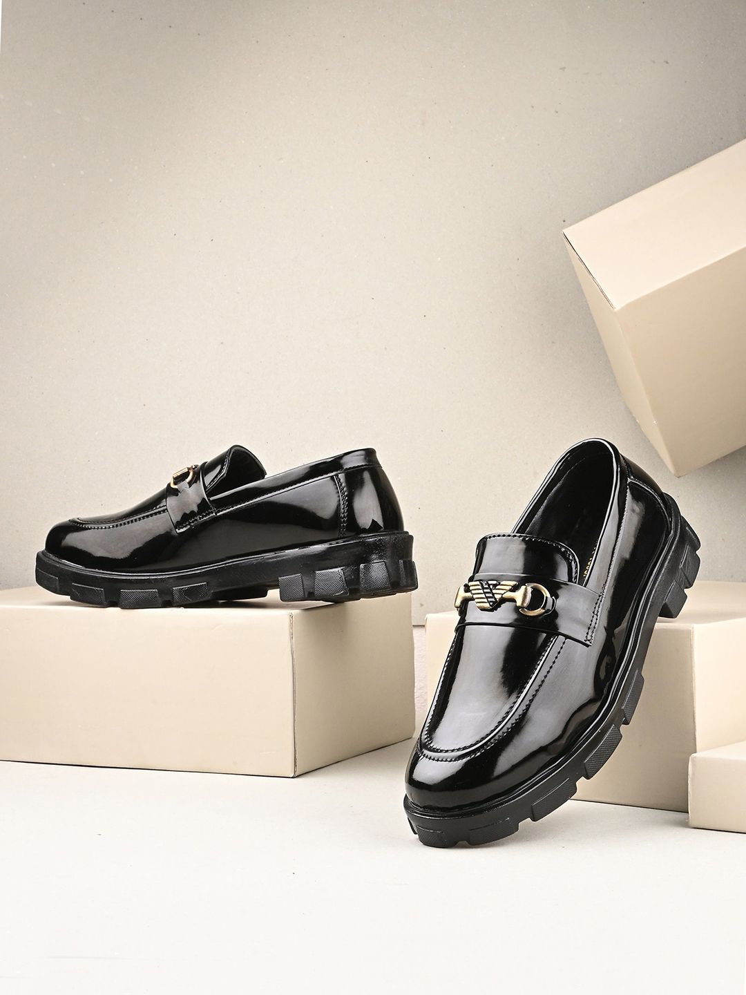 AARAVIN'S AARAVIN'S Men Horsebit Loafers