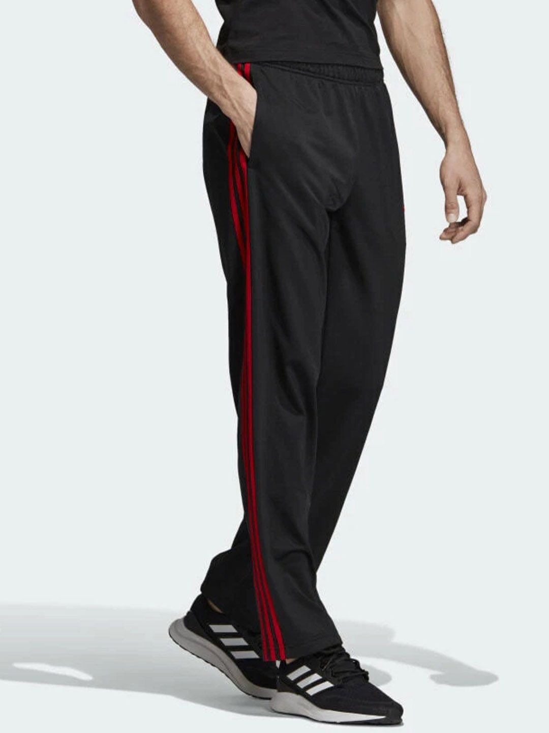 U360 Men Ultra Light Drifit Three-Striped Running Track Pant