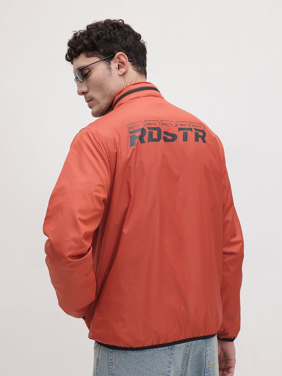 The Roadster Life Co. Typography Detail Bomber Jacket