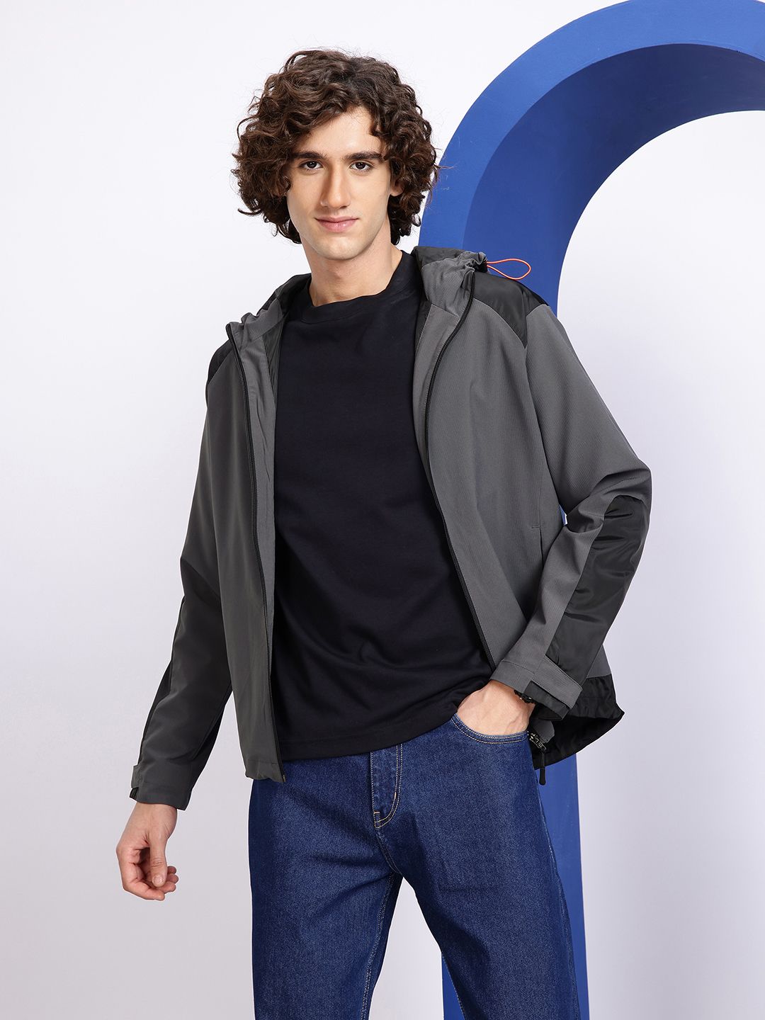Aeropostale Aeropostale Hooded Bomber Jacket