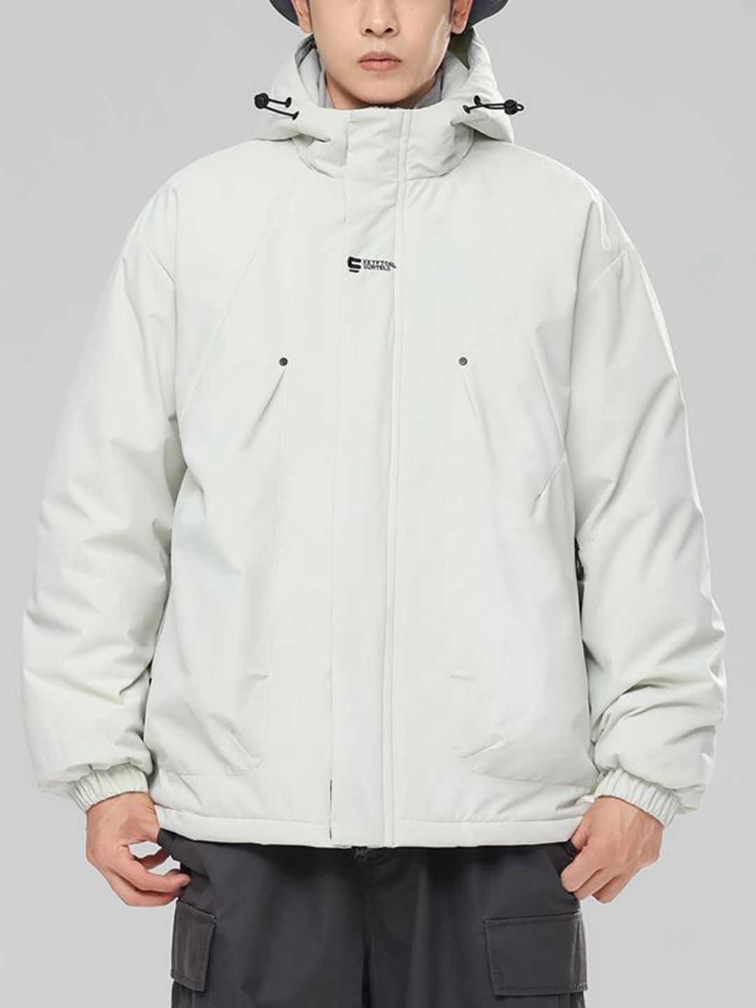 StyleCast x Revolte Men Hooded Regular Outdoor Padded Jacket