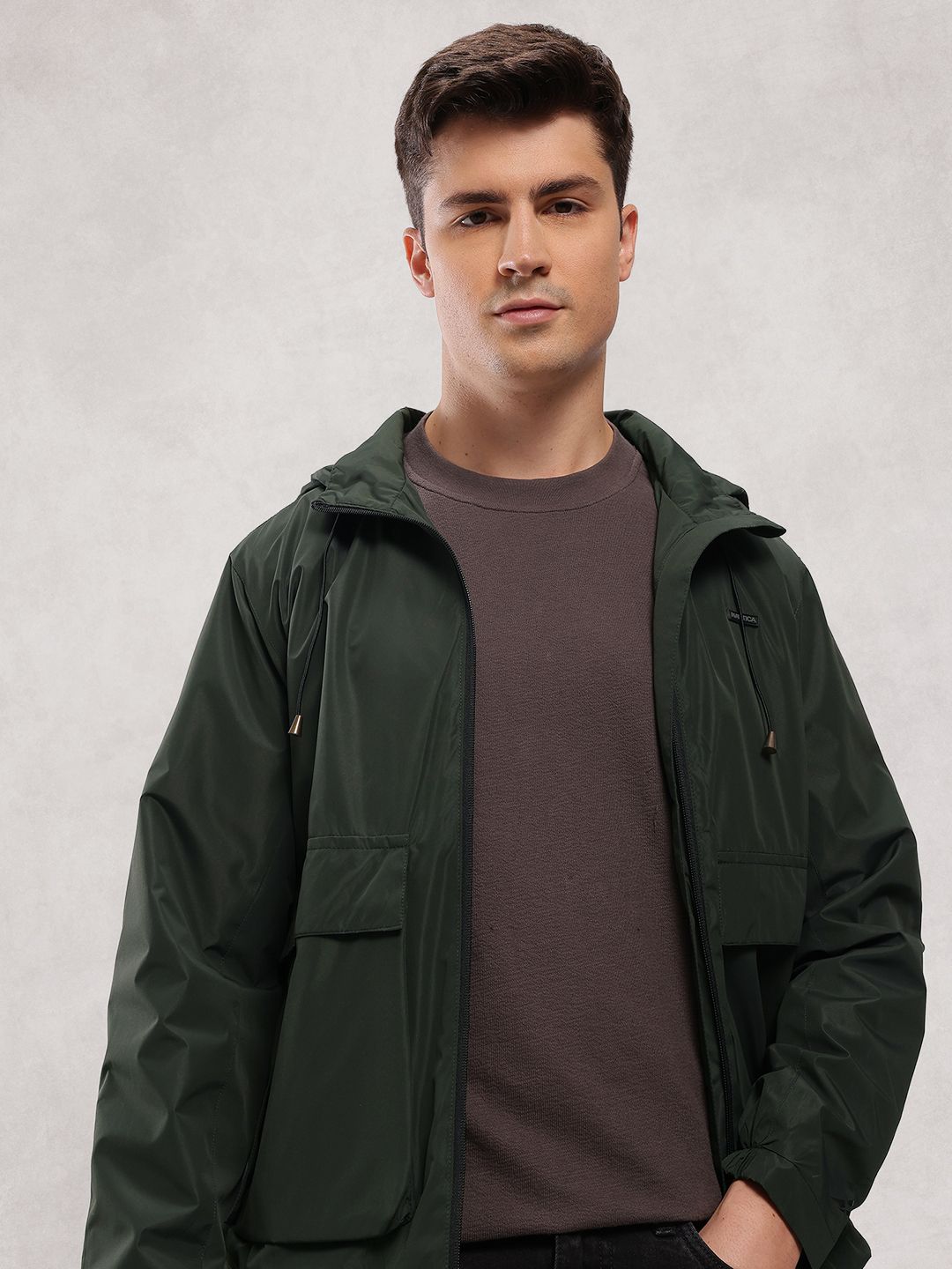 Nautica Hooded Tailored Jacket