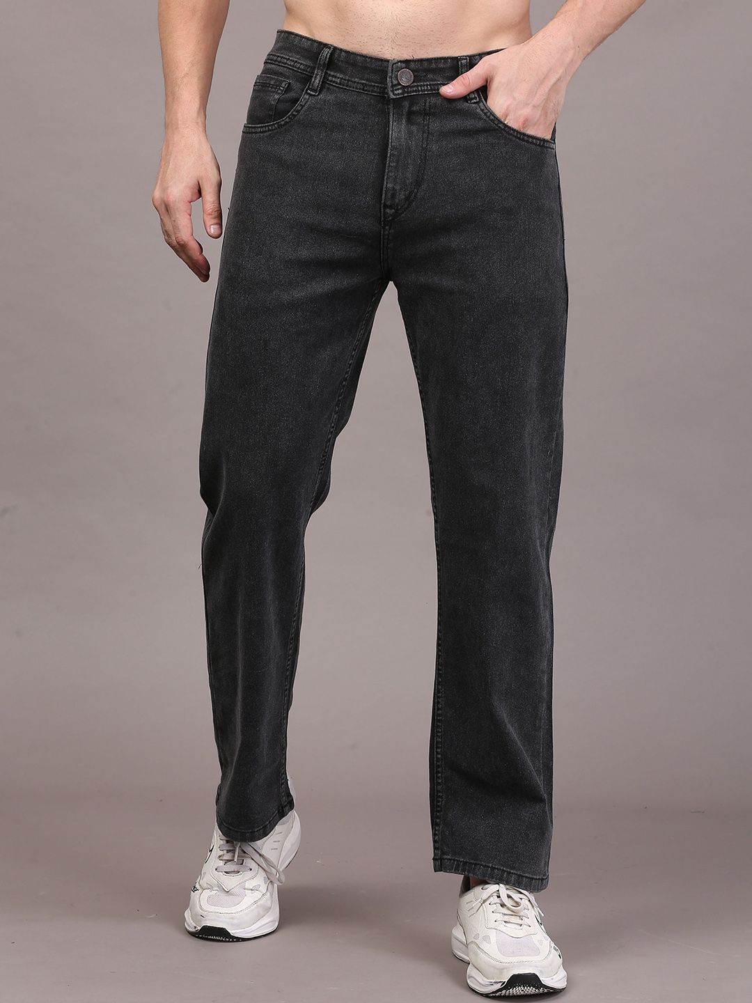 COY Men Comfort Relaxed Fit High-Rise Stretchable Jeans