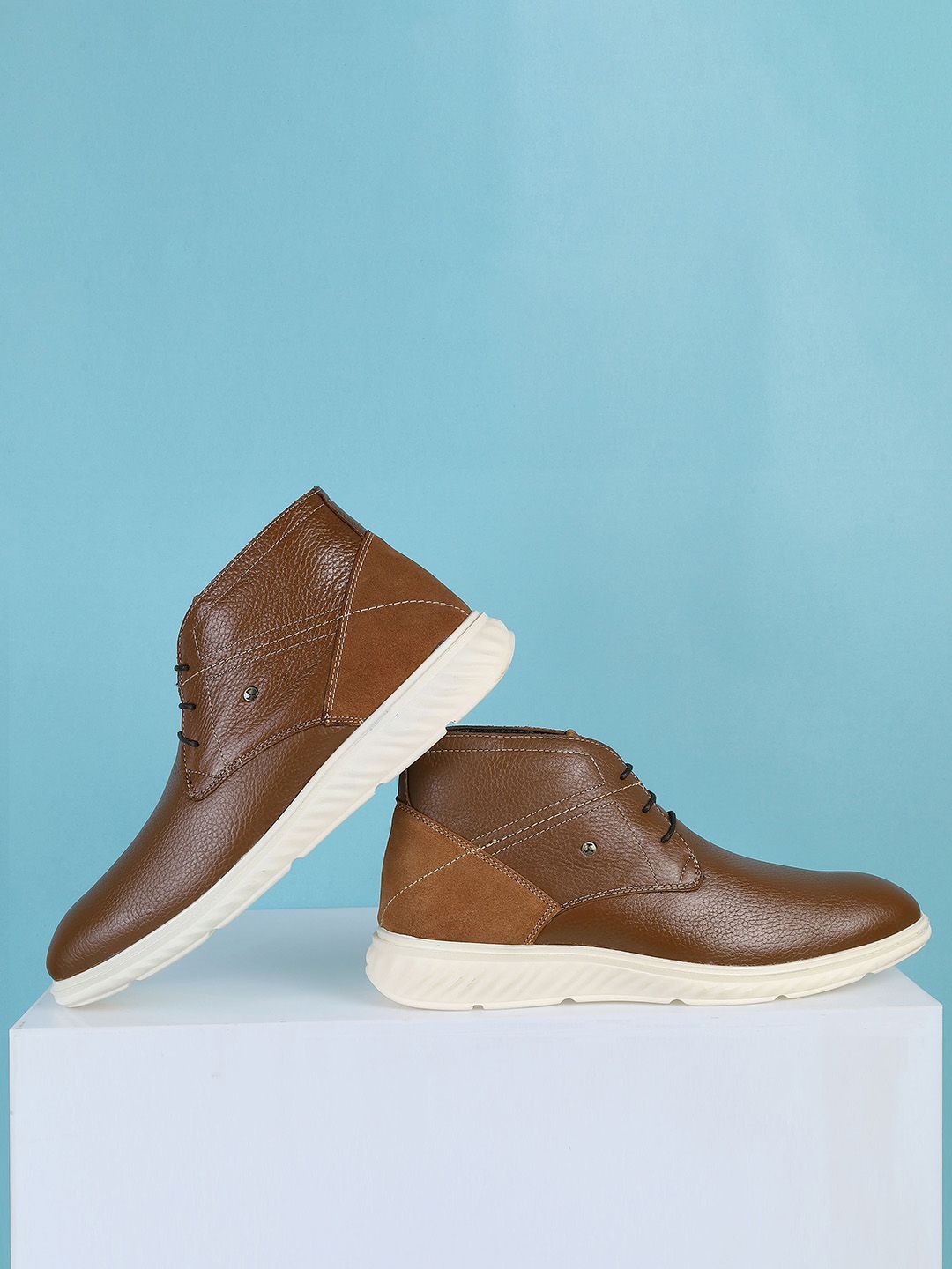 Mochi Mochi Men Leather Boots