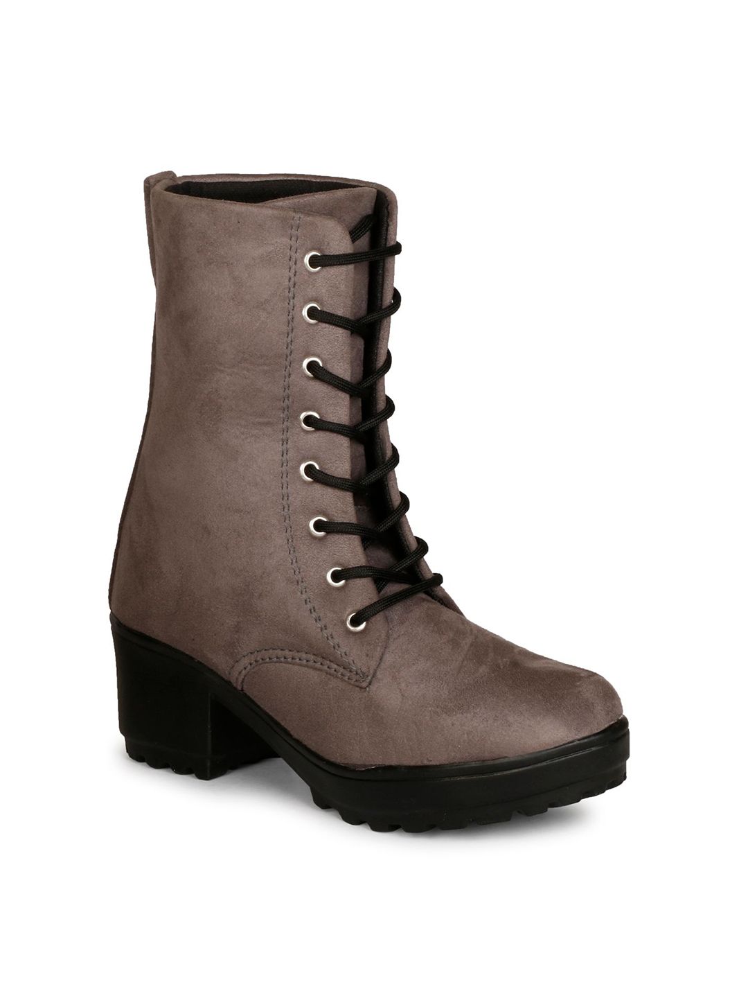 Ishransh Latest Trendy High Ankle Calf  Boots