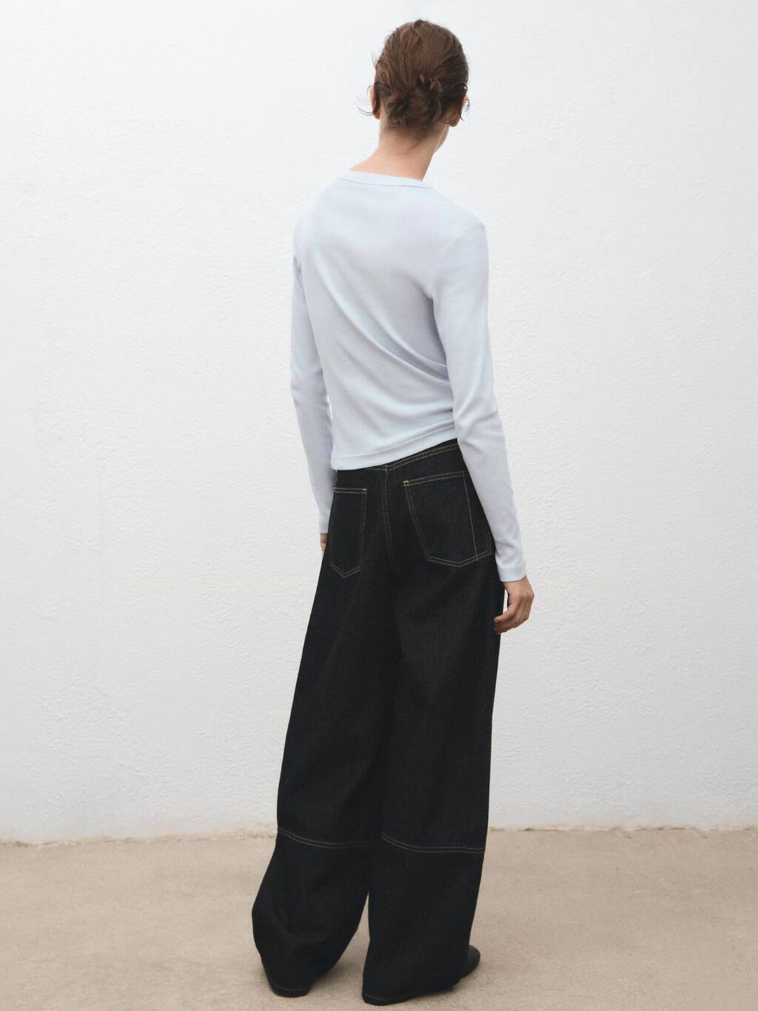 Round Neck Pure Cotton T-shirt