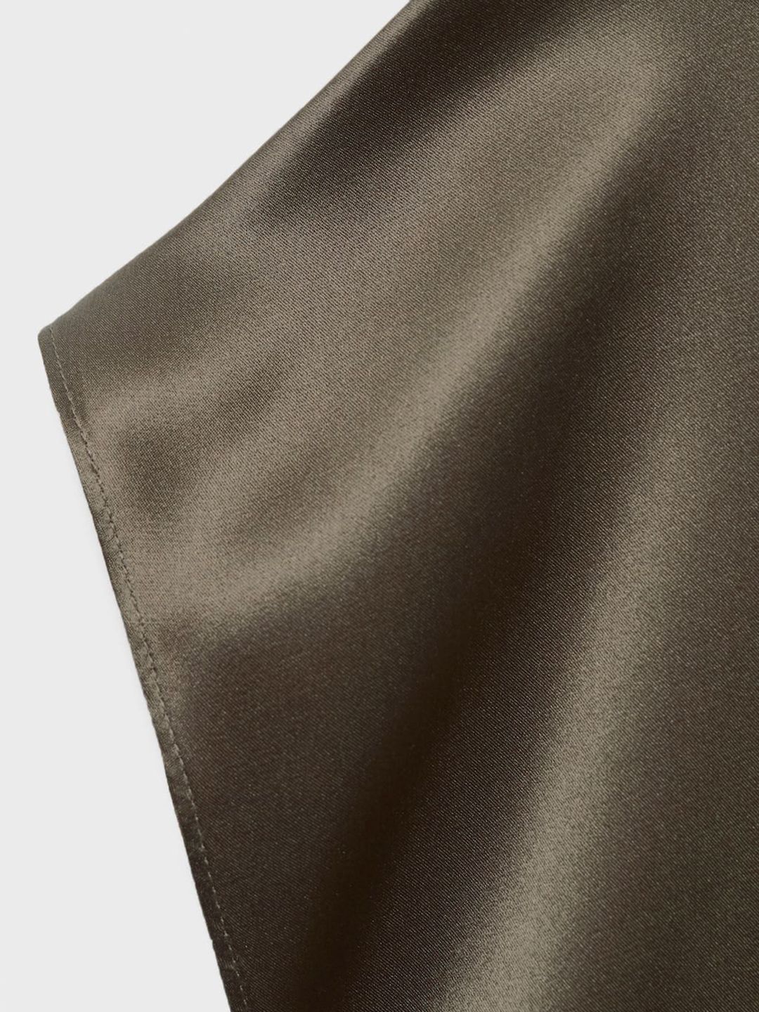 Extended Sleeves Pure Silk Top