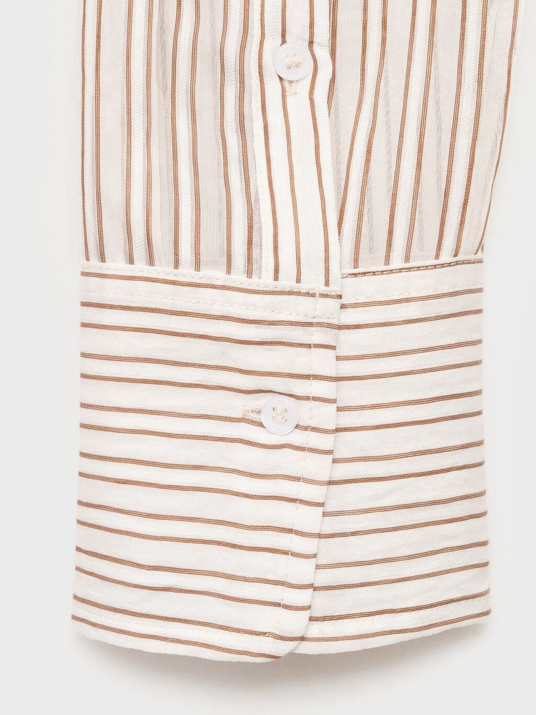 Striped Sheer Relaxed Casual Shirt