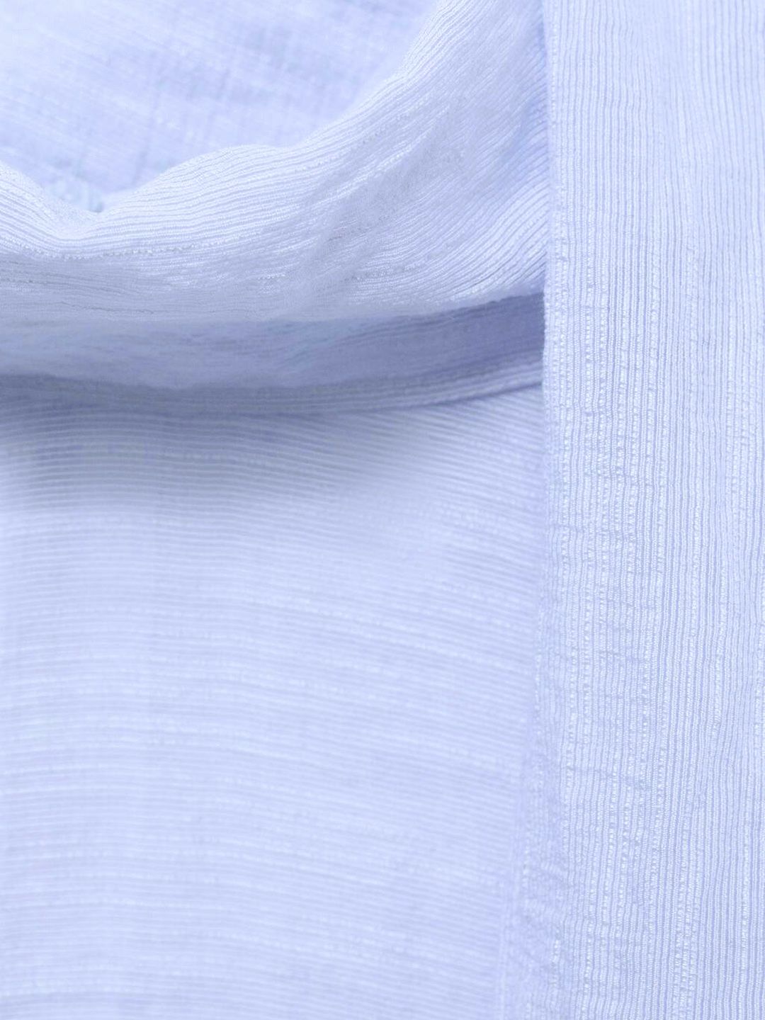 Textured Blouse With Foulard
