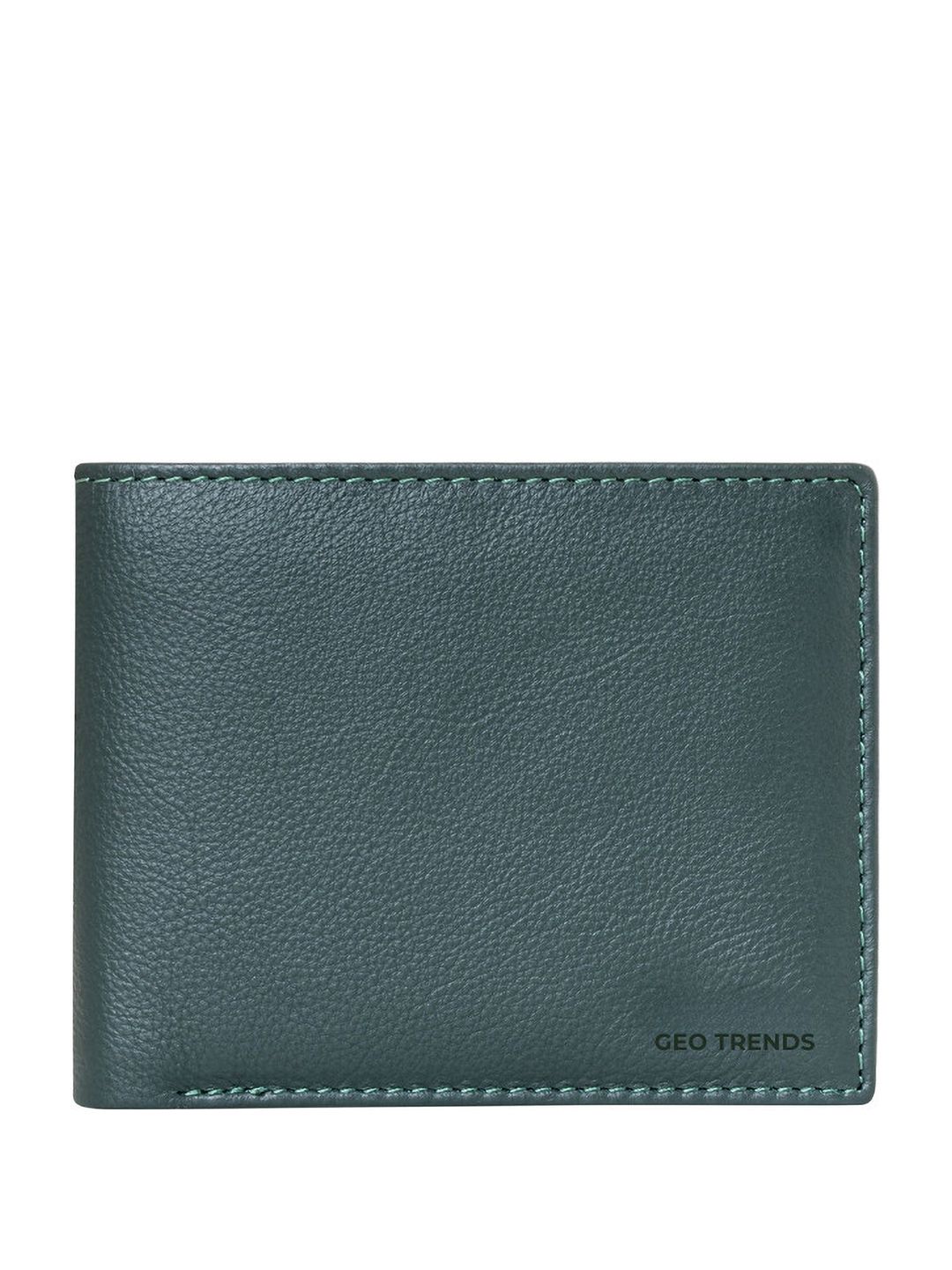 GEO TRENDS Men Leather Two Fold Wallet