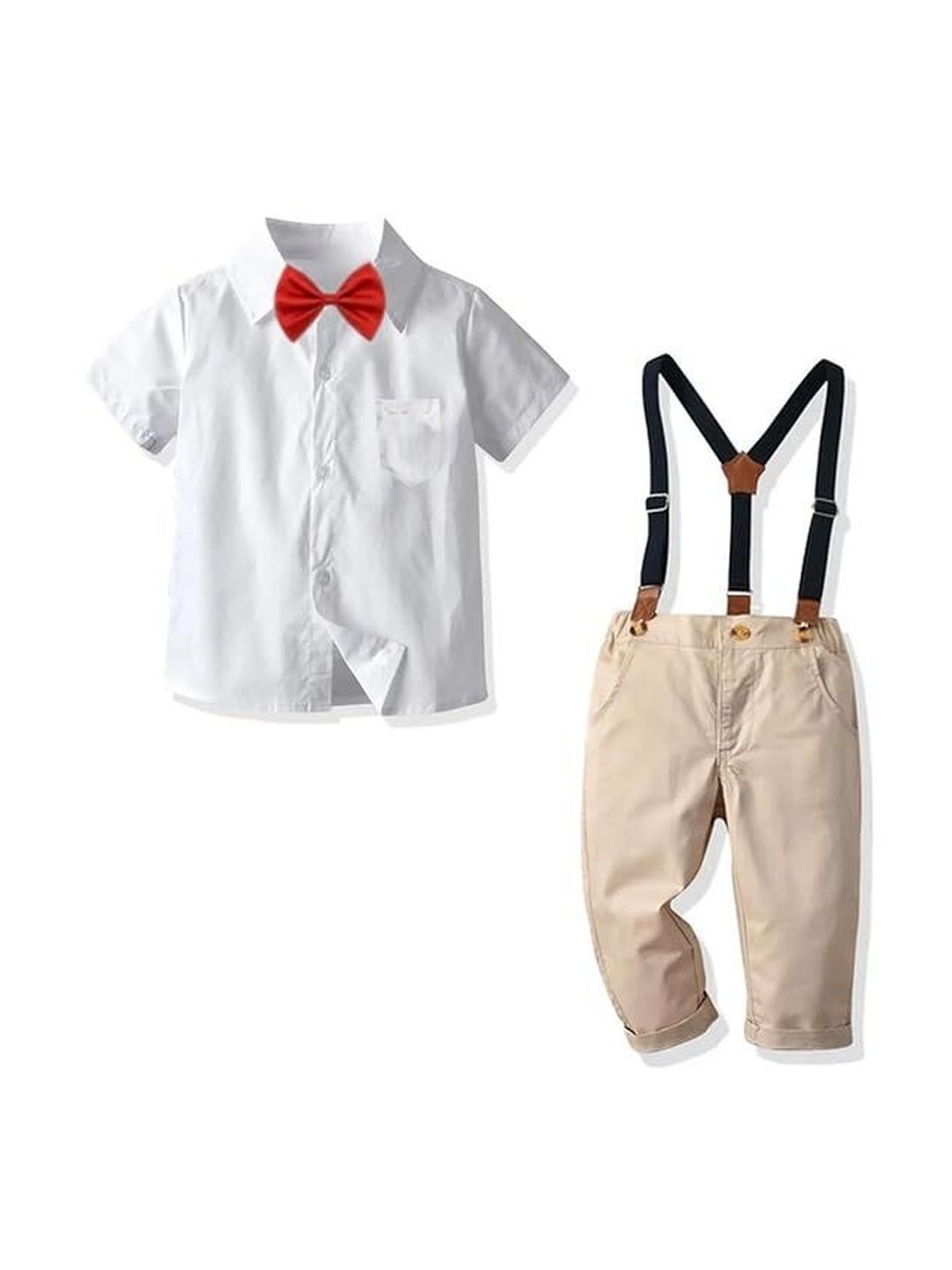 Cosmickolors Unisex Kids Shirt with Trousers