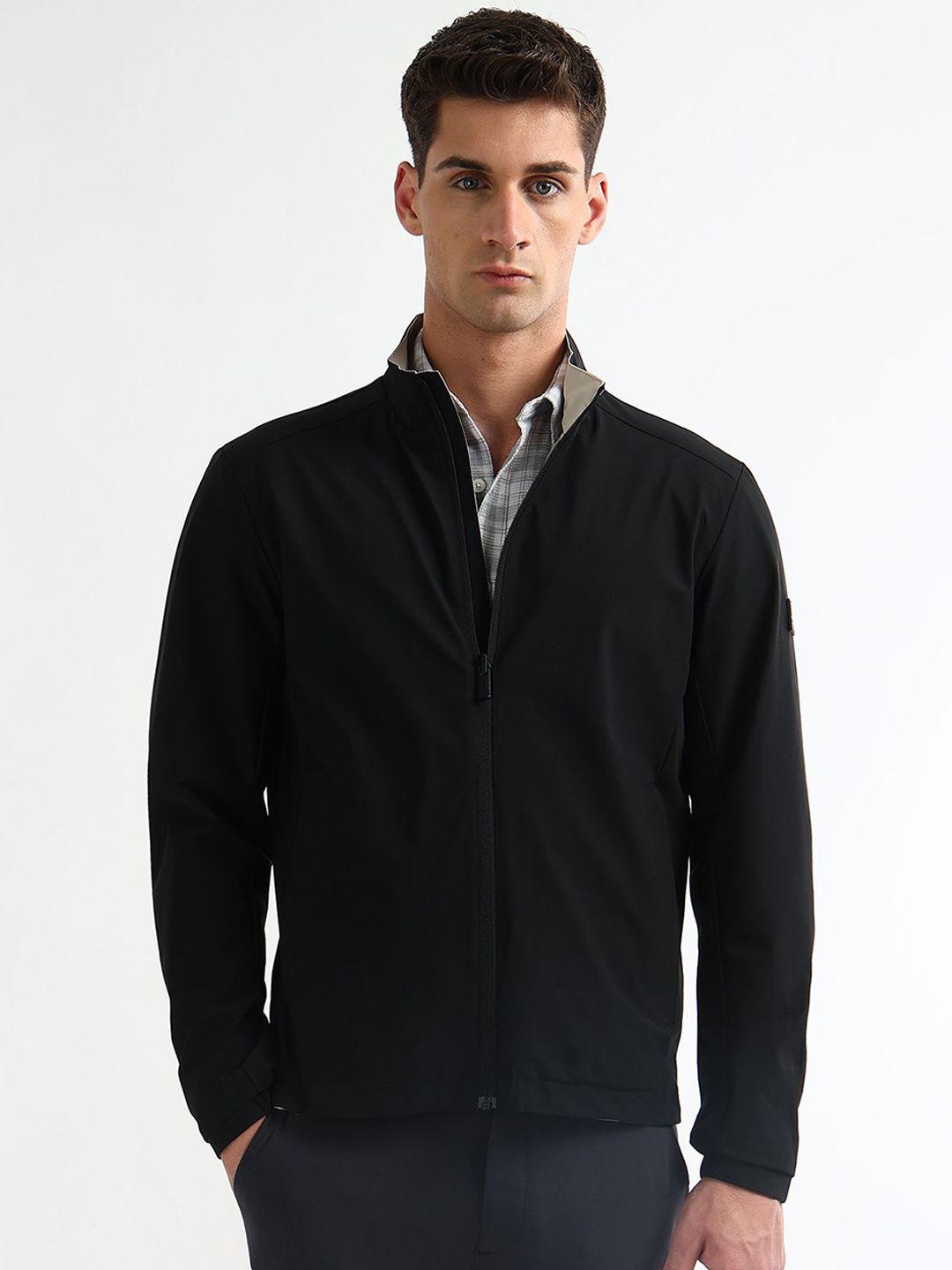 Arrow Sport Mock Collar Reversible Tailored Jacket