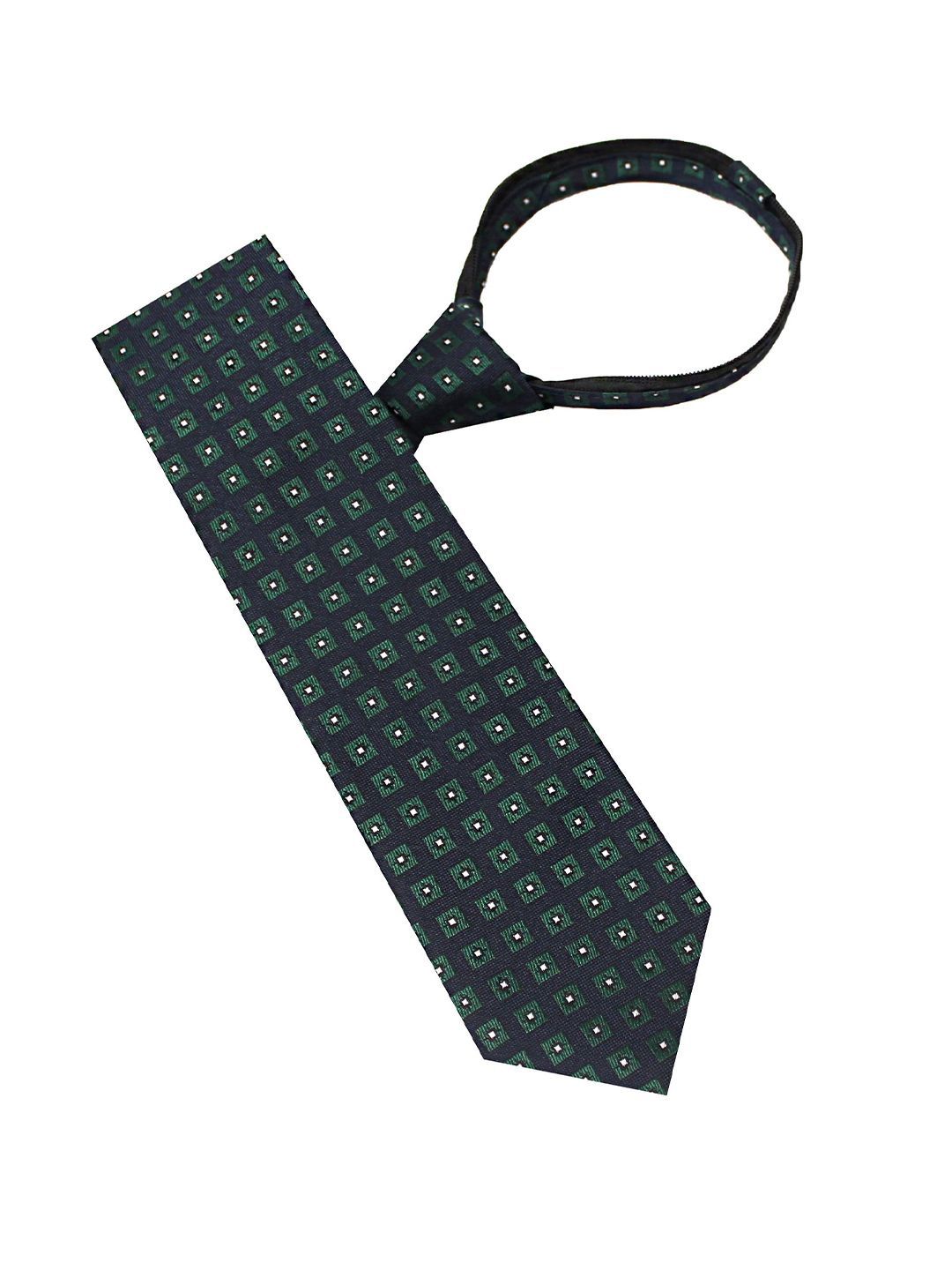 Leonardi Men Woven Design Skinny Tie