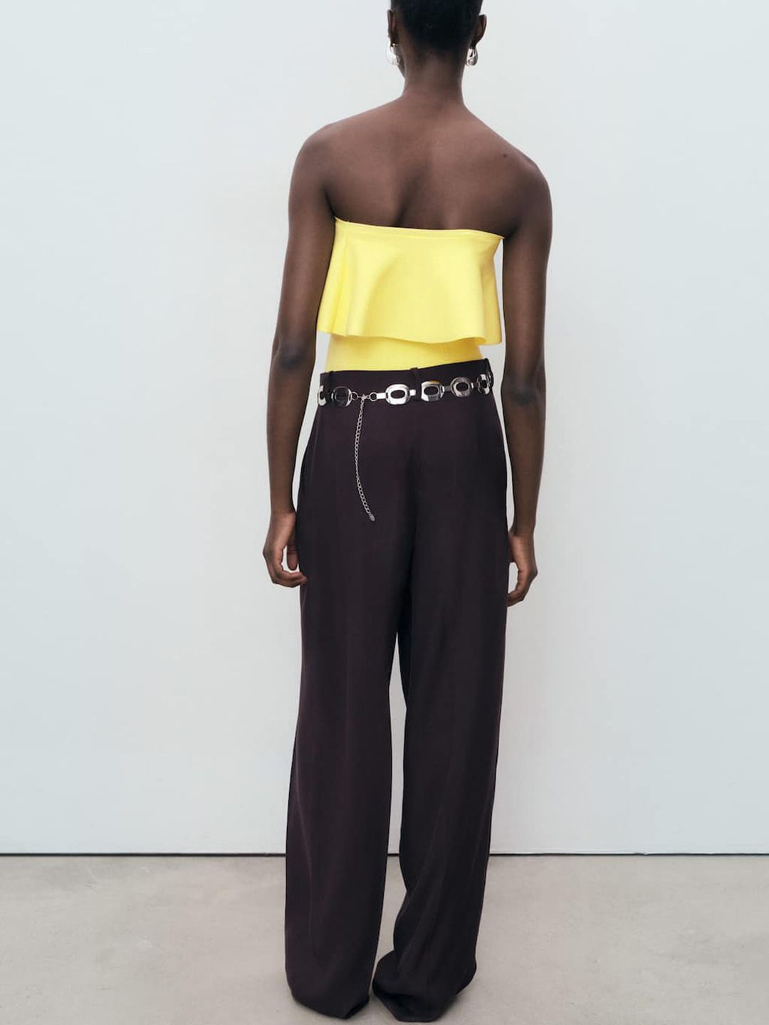 Layered Knitted Tube Top